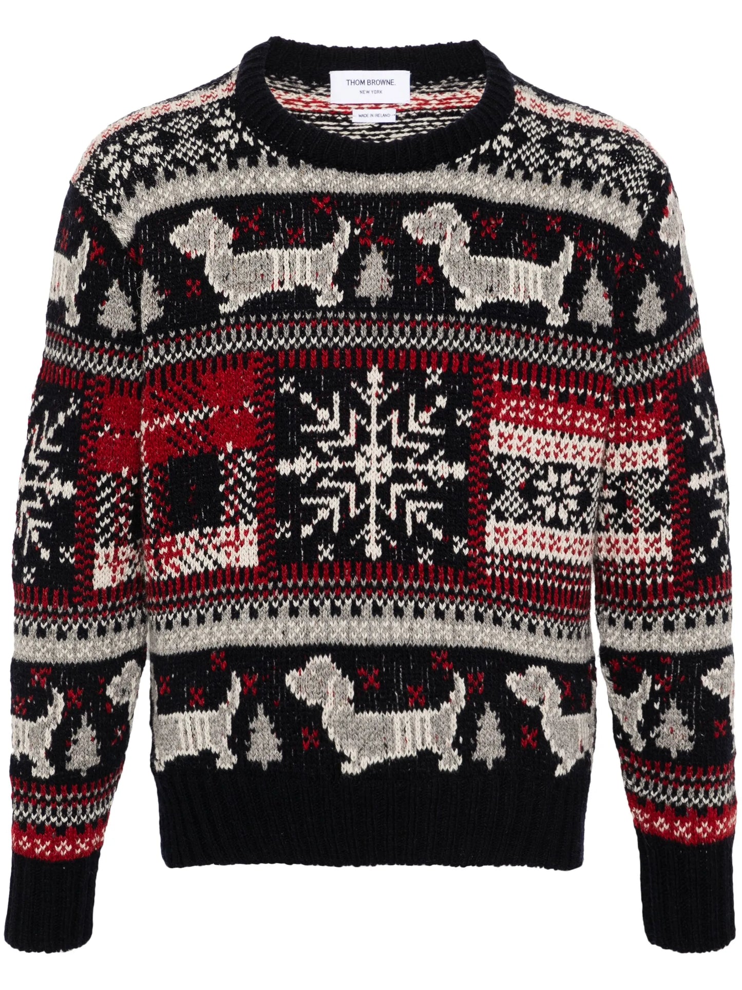 fair isle intarsia jumper