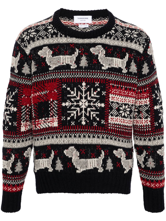 fair isle intarsia jumper