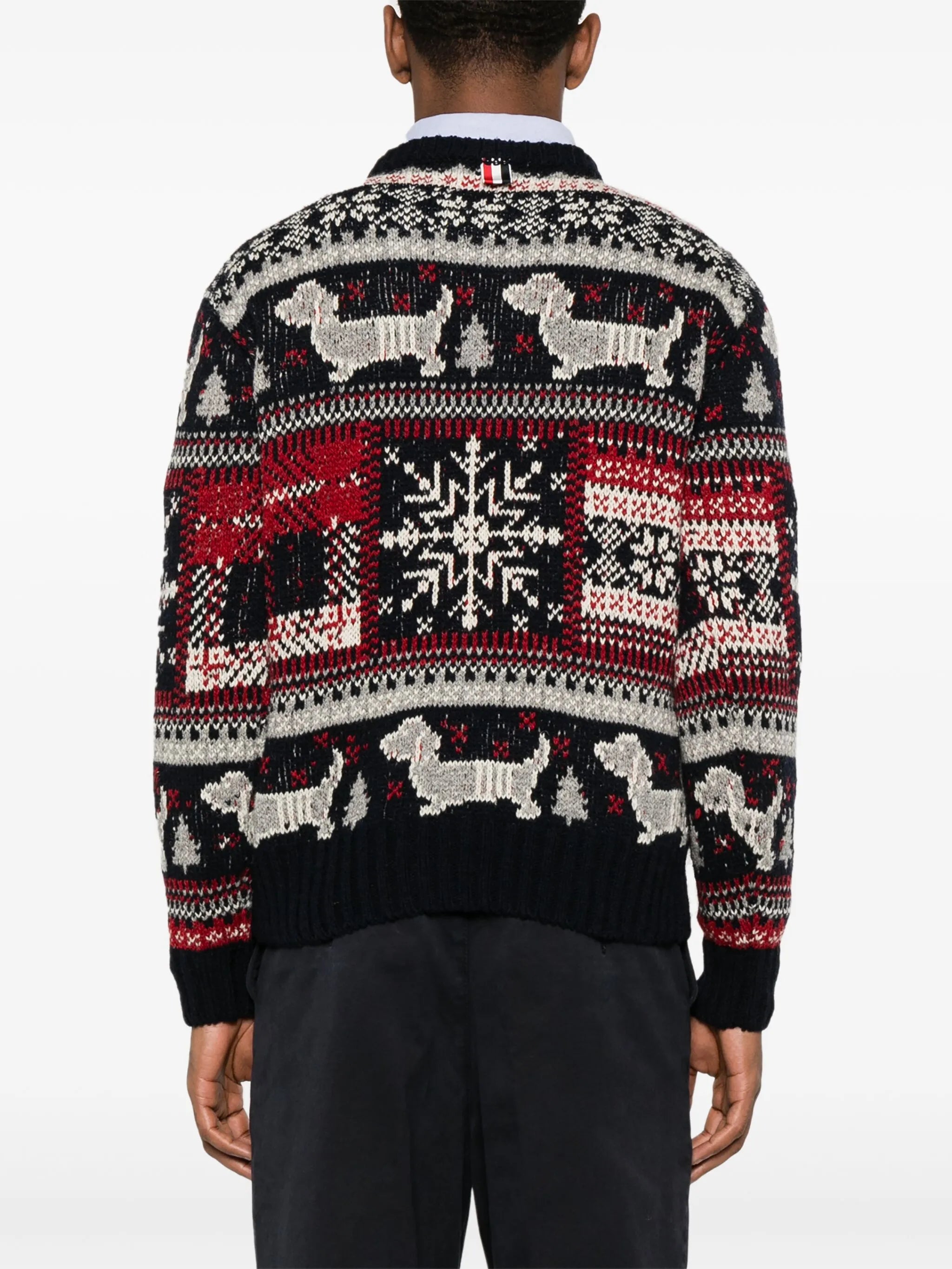 fair isle intarsia jumper