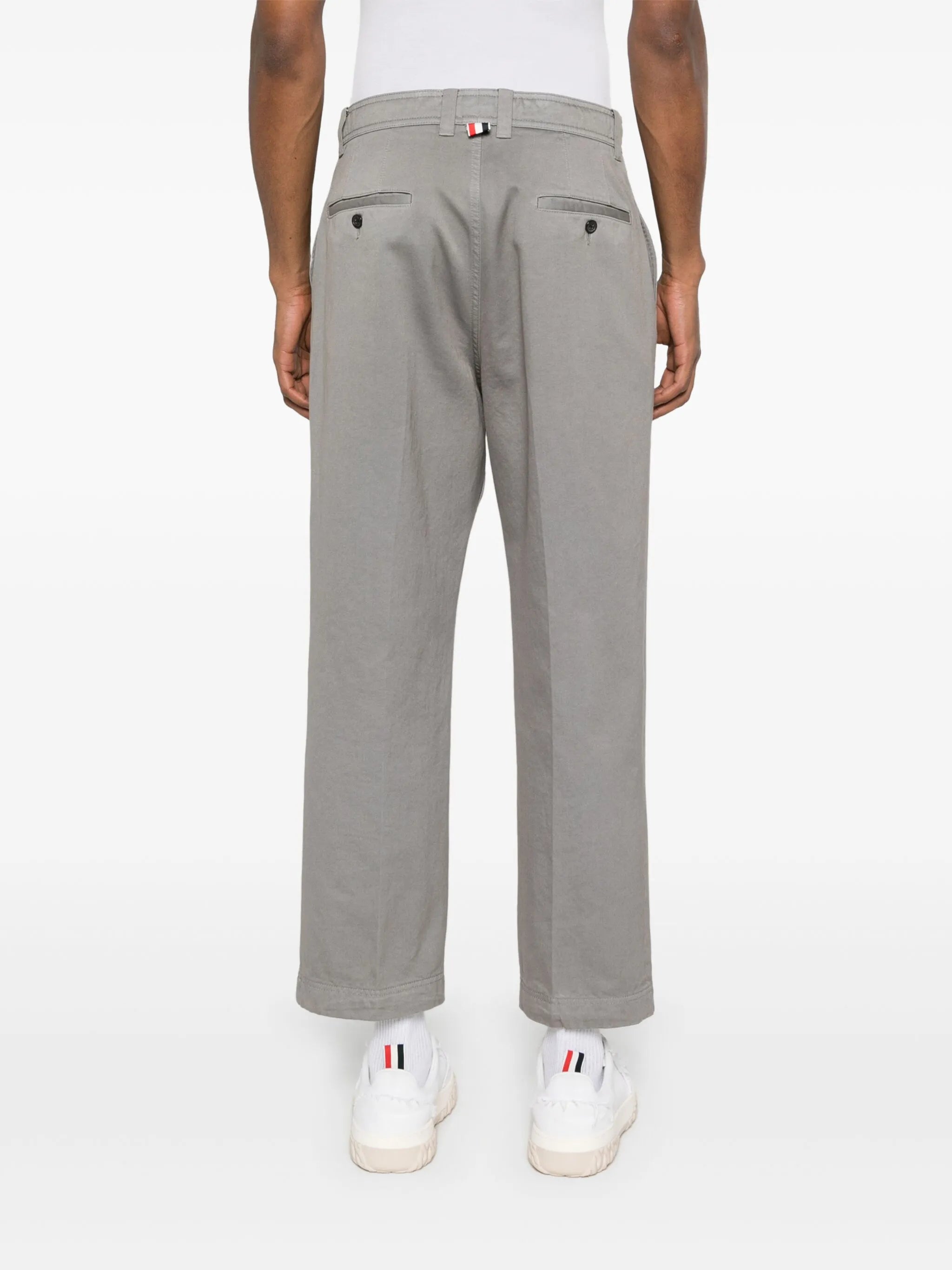 cotton twill utility trousers