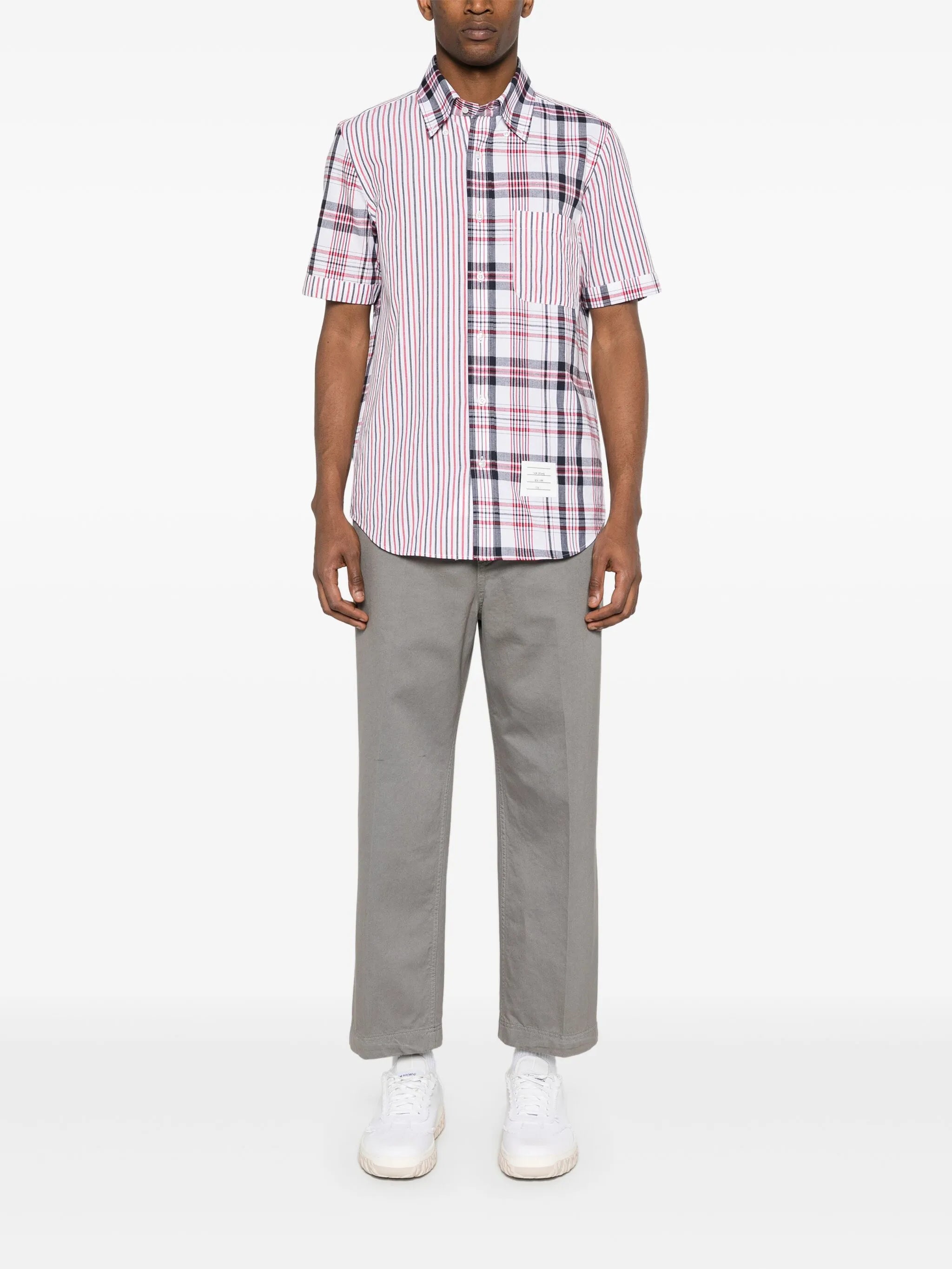 cotton twill utility trousers