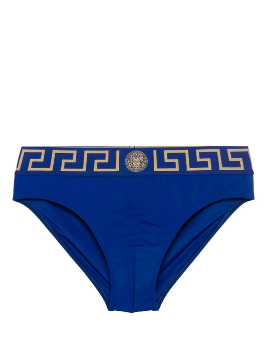 nylon-blend swim briefs