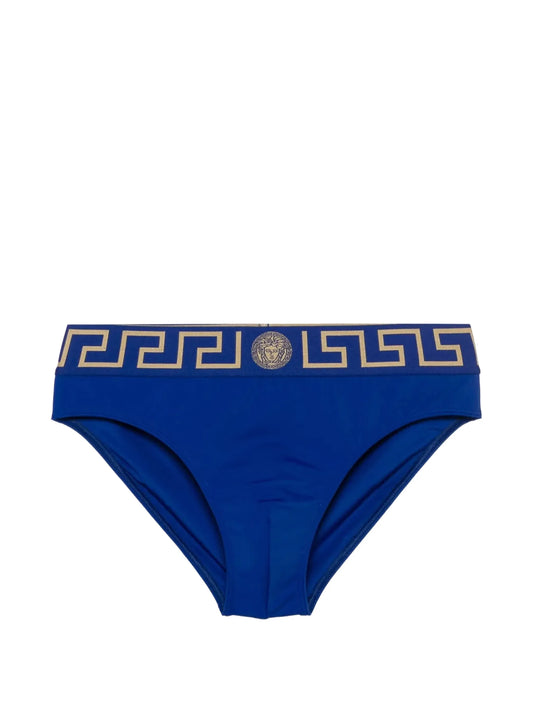 nylon-blend swim briefs