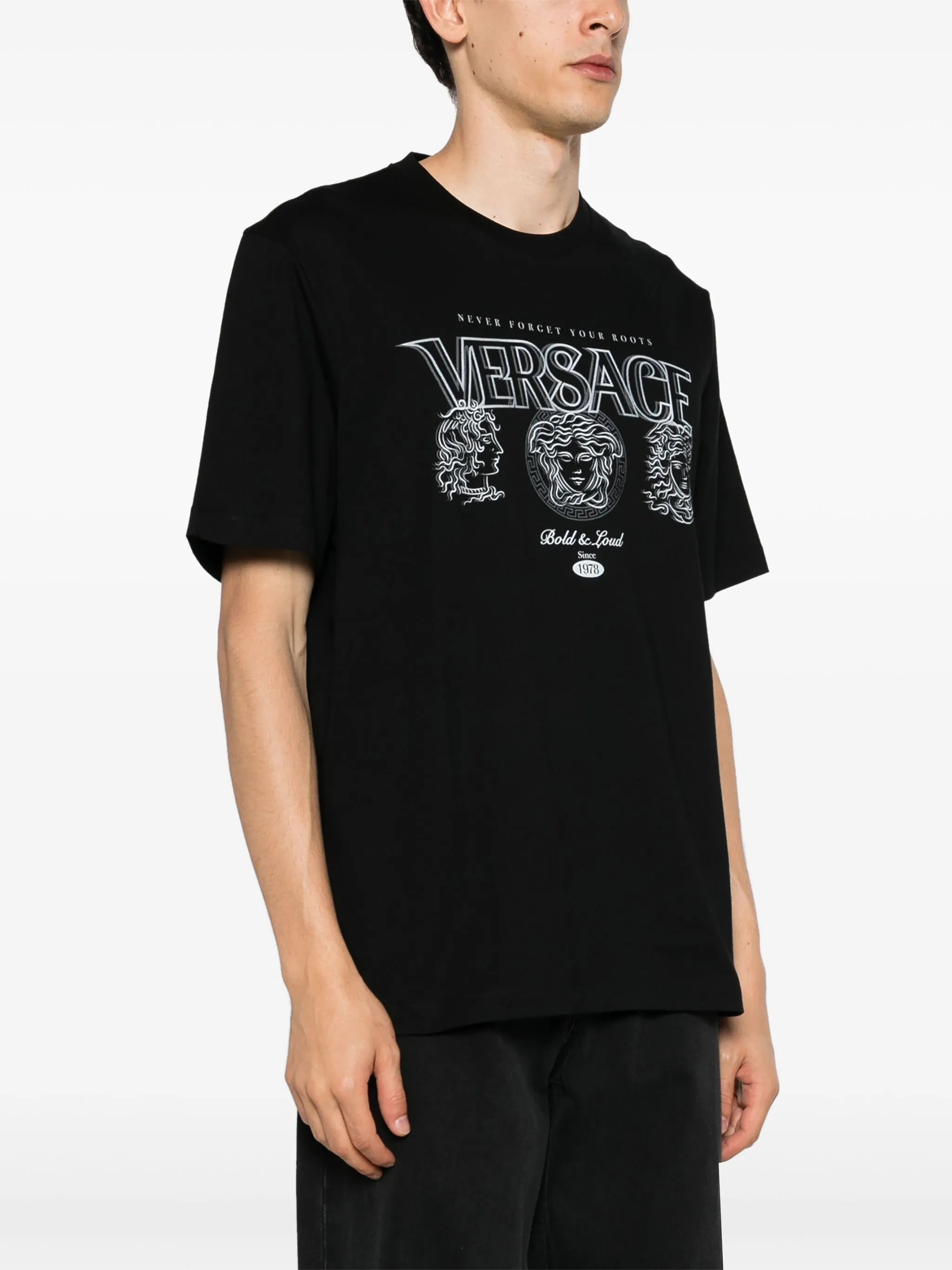 logo-print cotton T-shirt