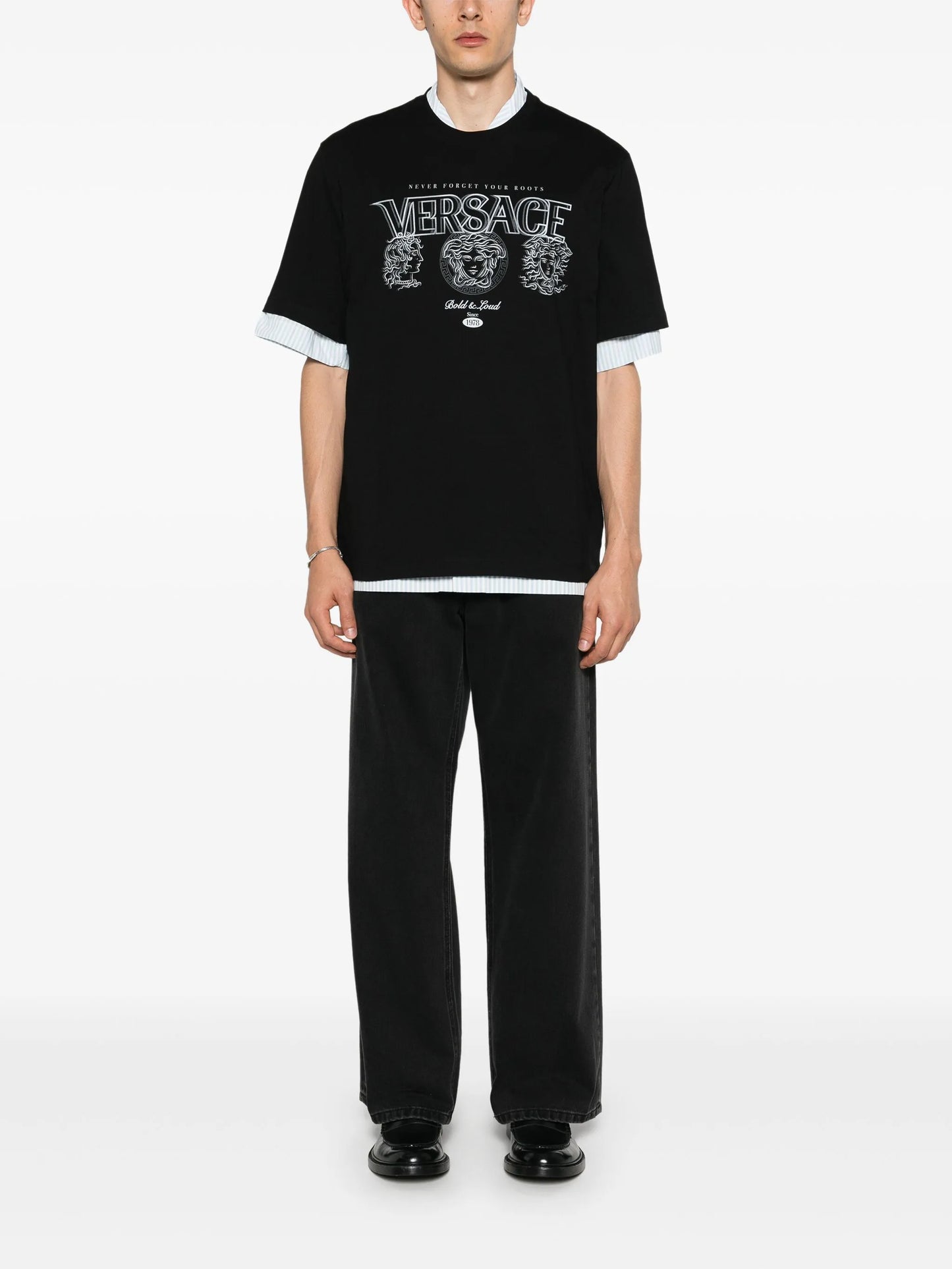 logo-print cotton T-shirt