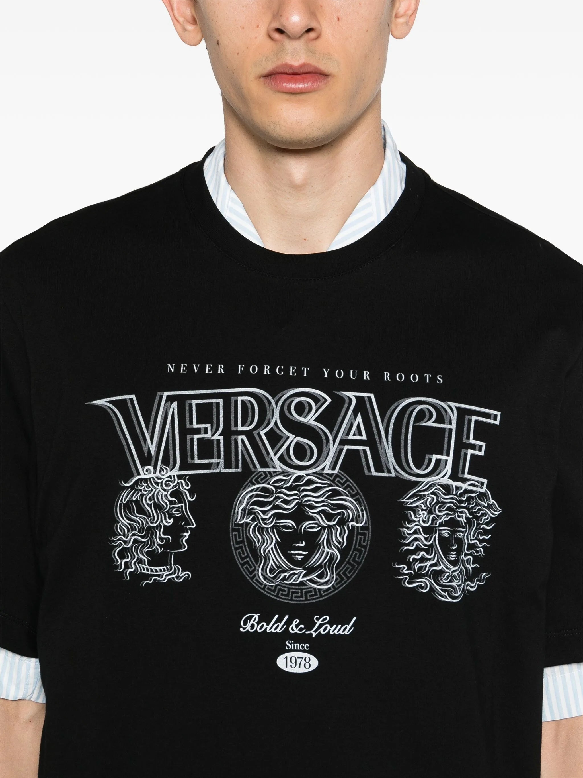 logo-print cotton T-shirt