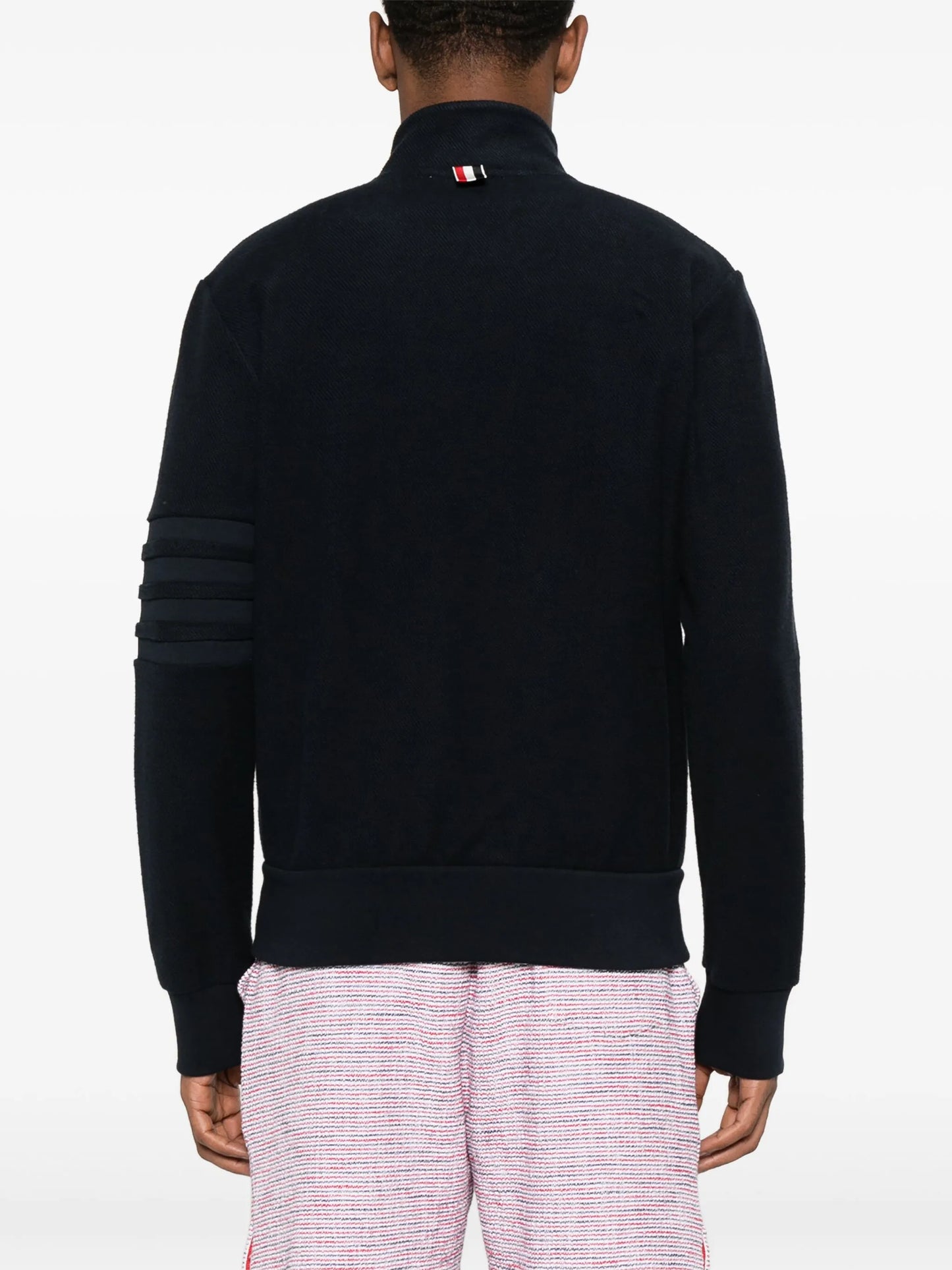4-Bar zip-up jacket