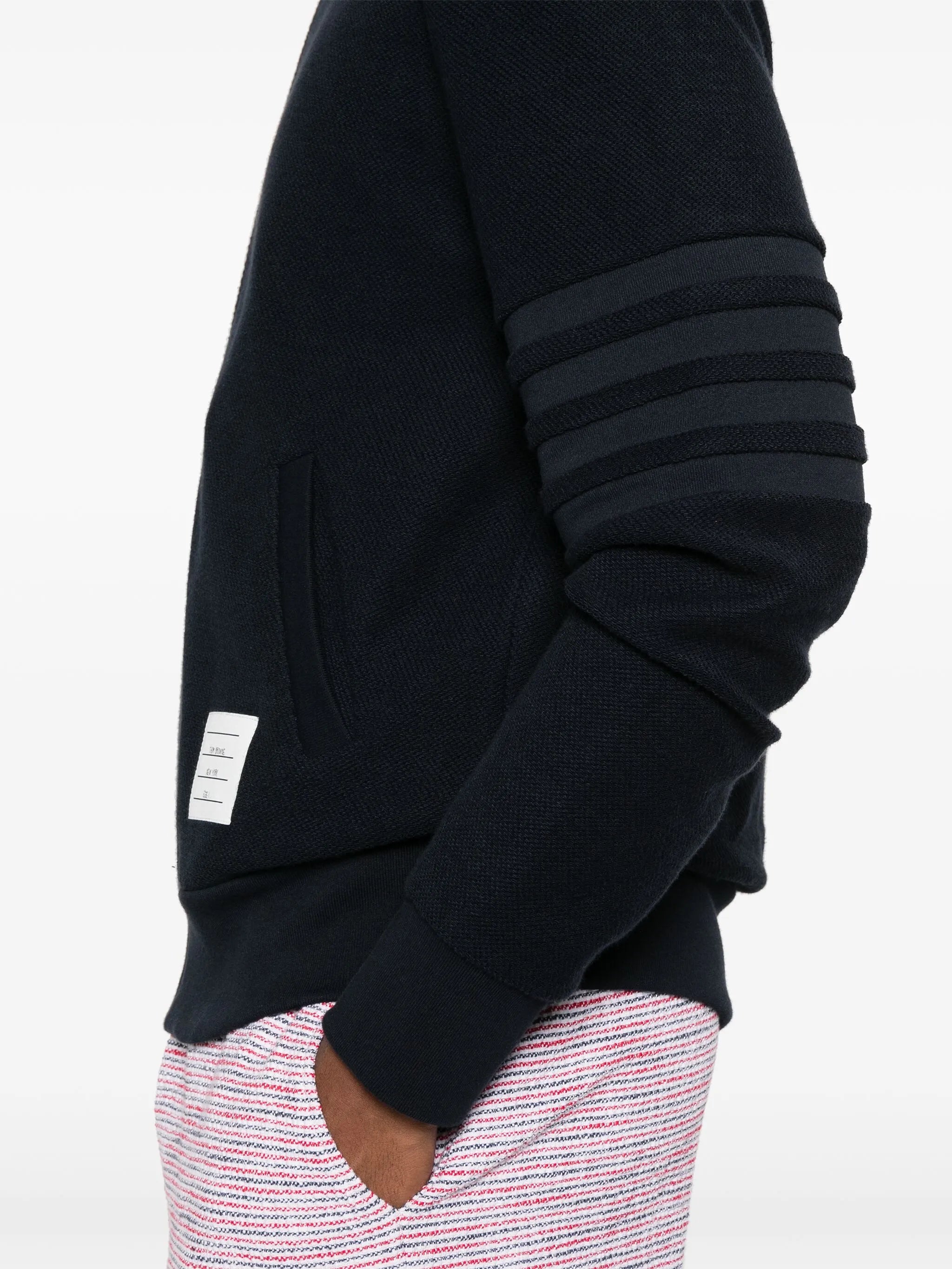 4-Bar zip-up jacket