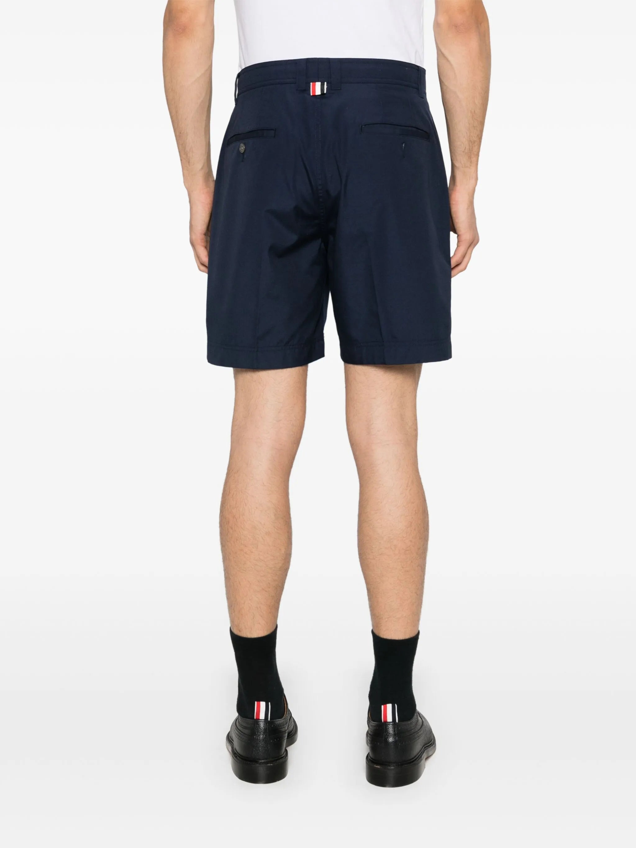 mid-rise chino shorts