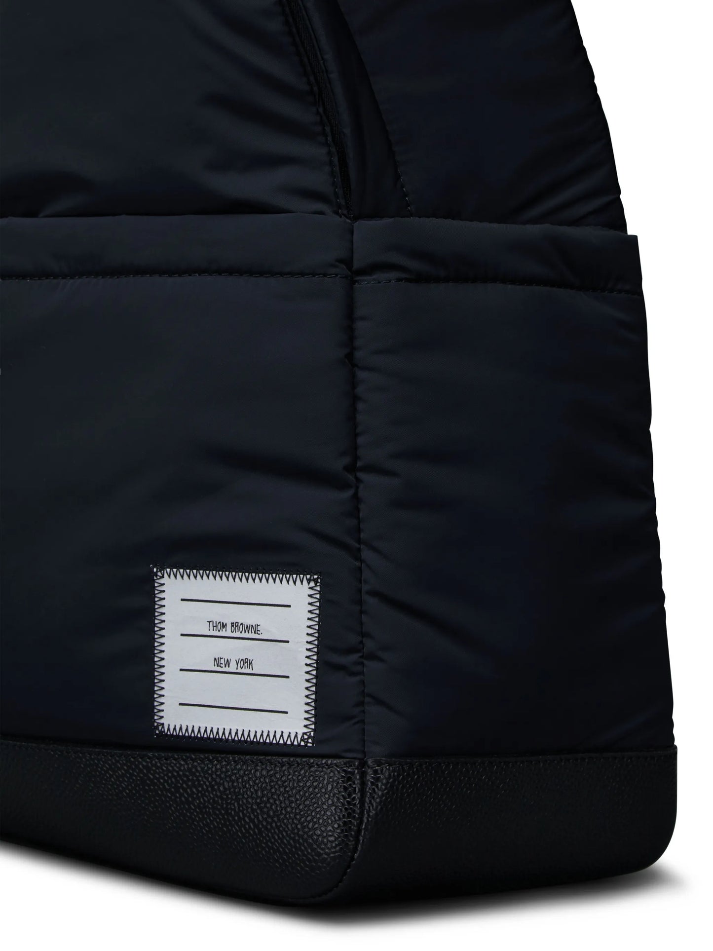 logo-appliqué backpack