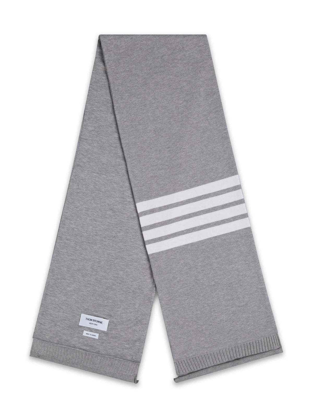 4-Bar ribbed scarf