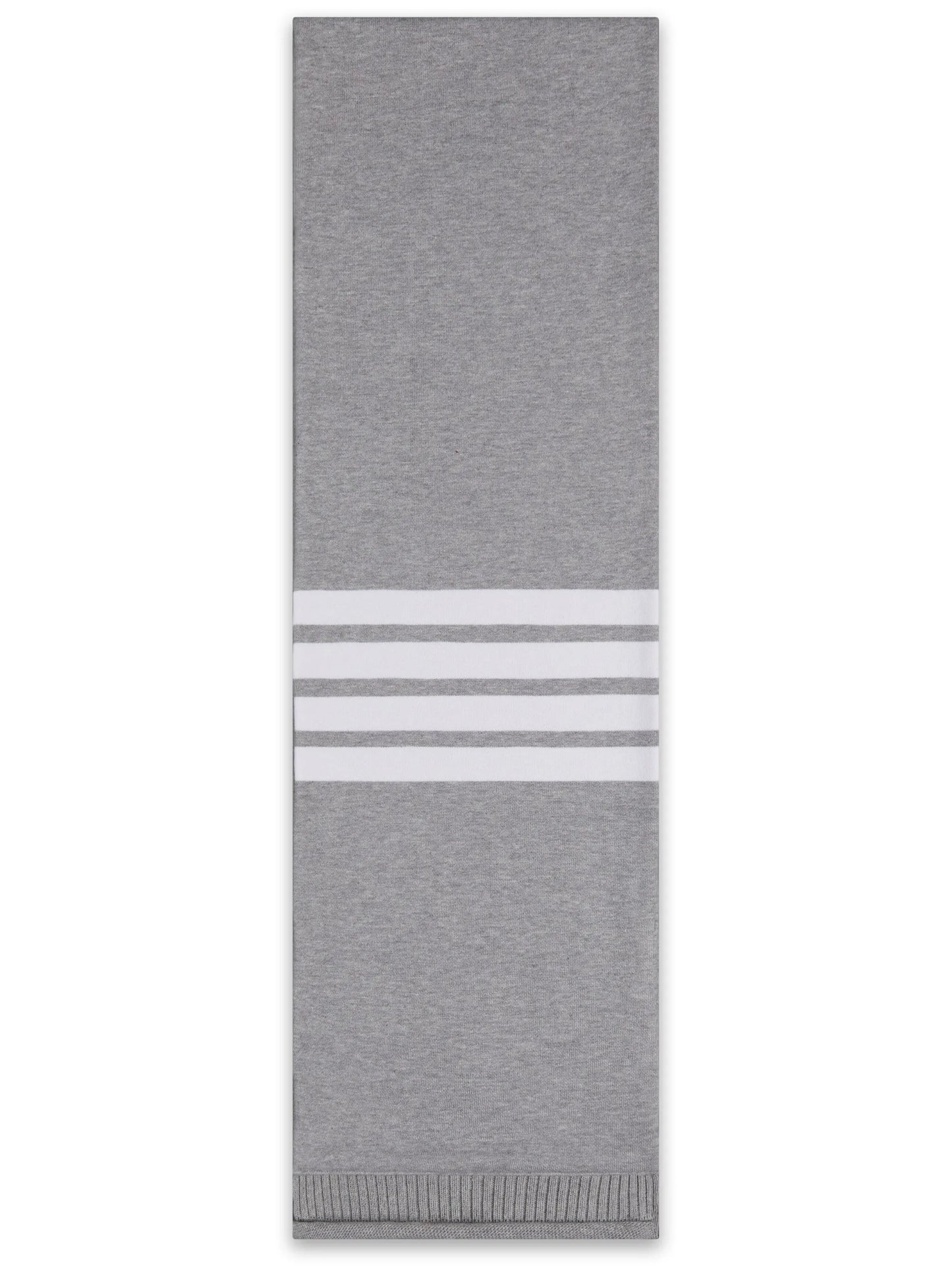 4-Bar ribbed scarf