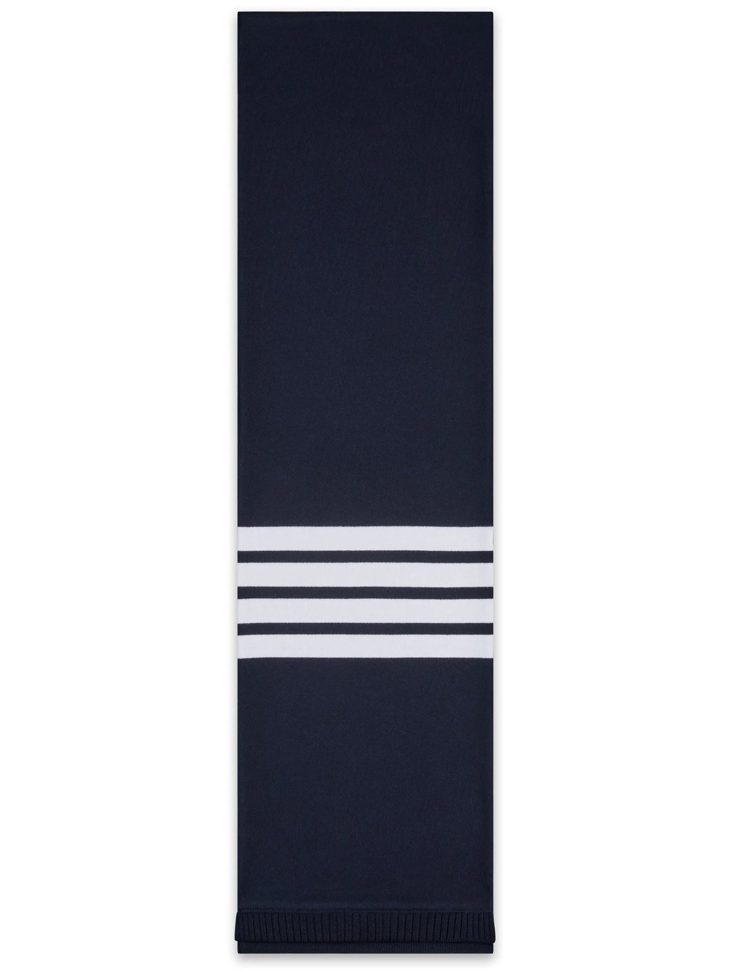 4-Bar ribbed scarf