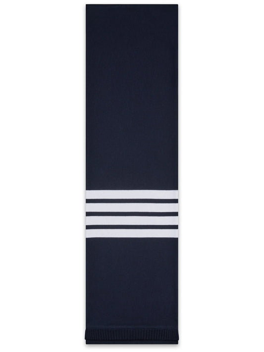 4-Bar ribbed scarf