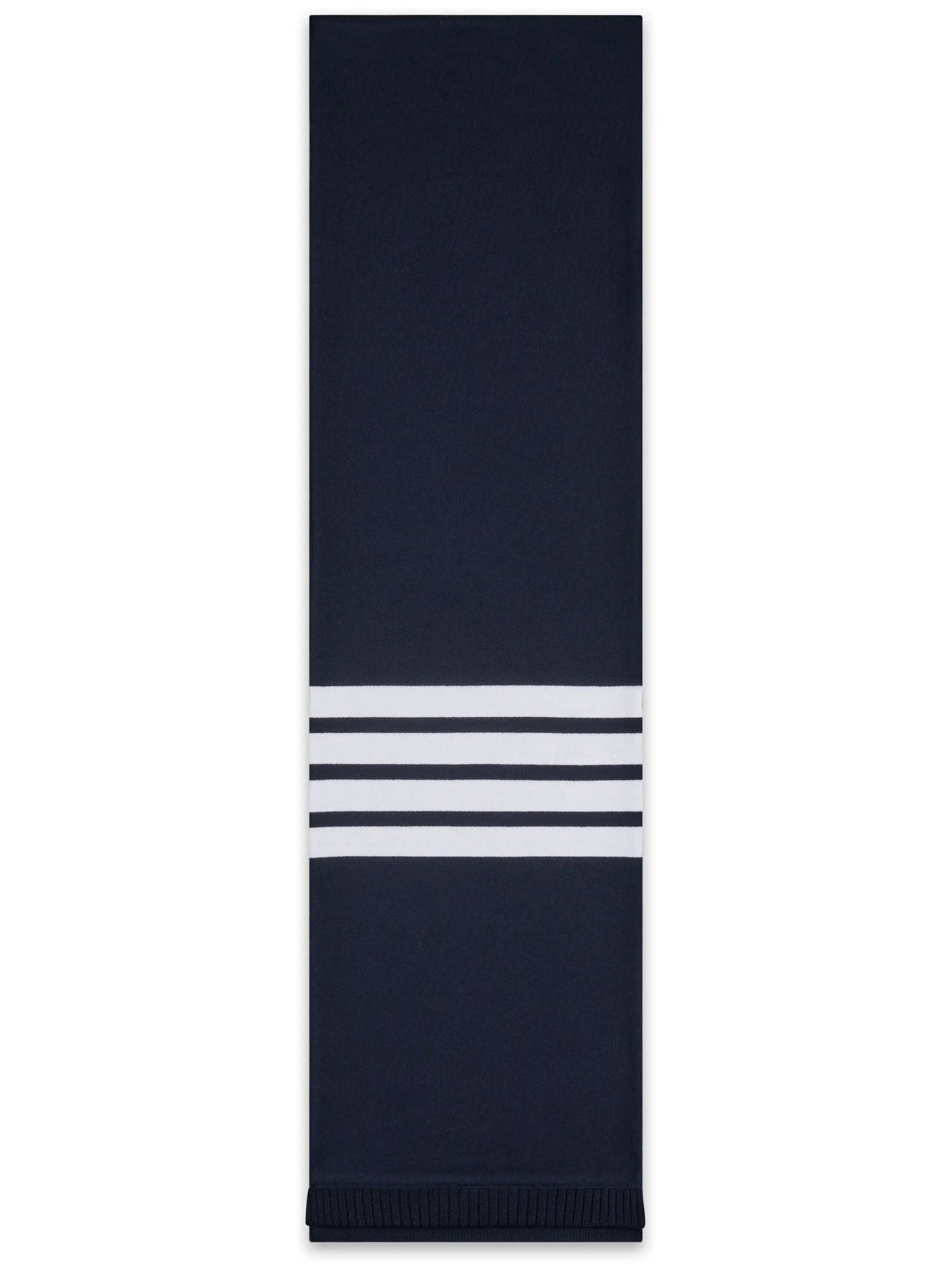 4-Bar ribbed scarf
