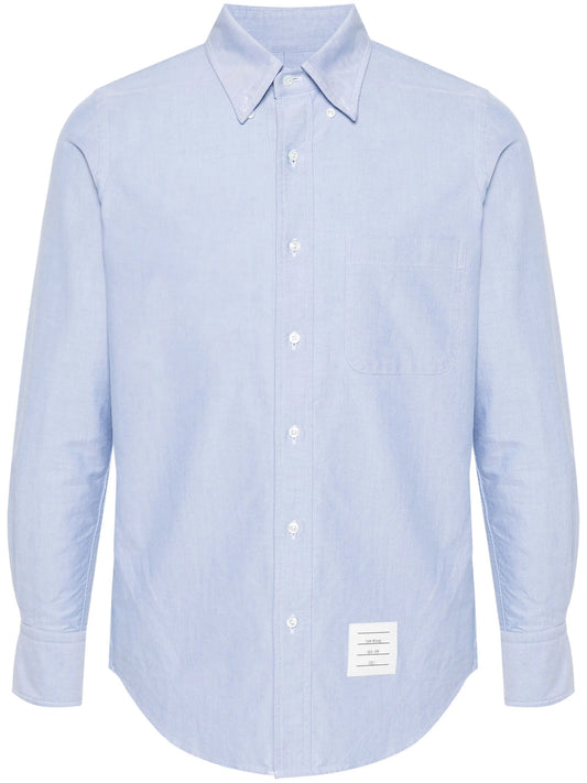 RWB-grosgrain cotton shirt