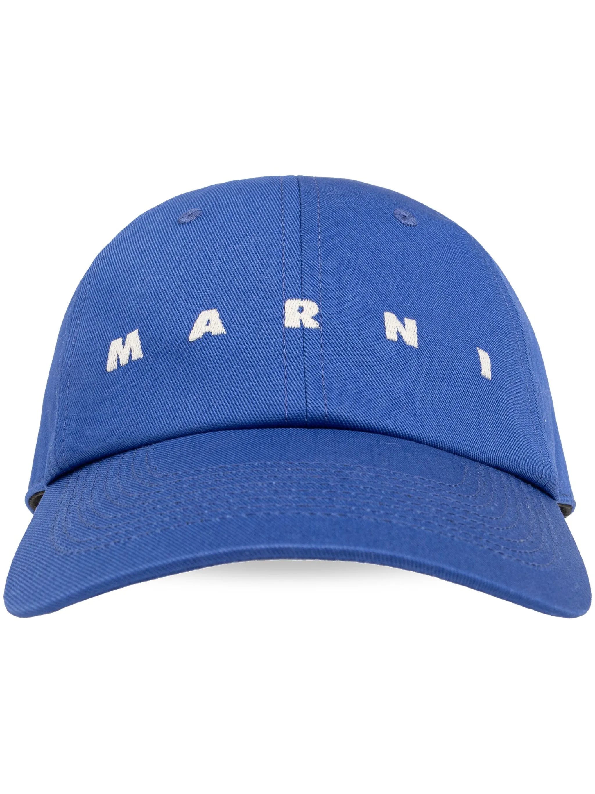 logo-embroidered cotton baseball cap