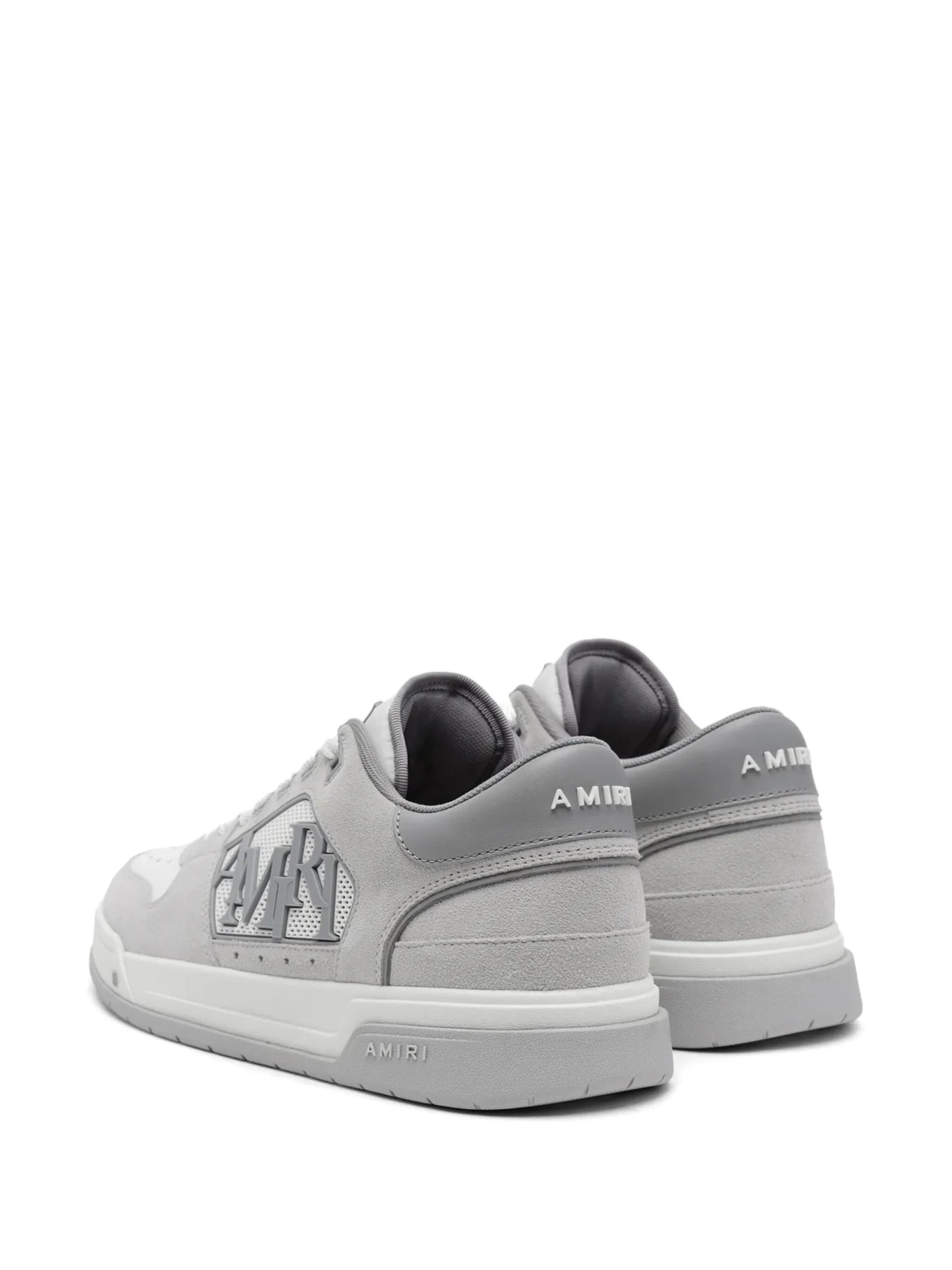 logo-embellished suede sneakers