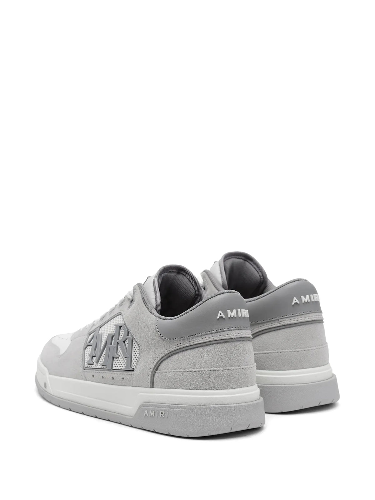 logo-embellished suede sneakers