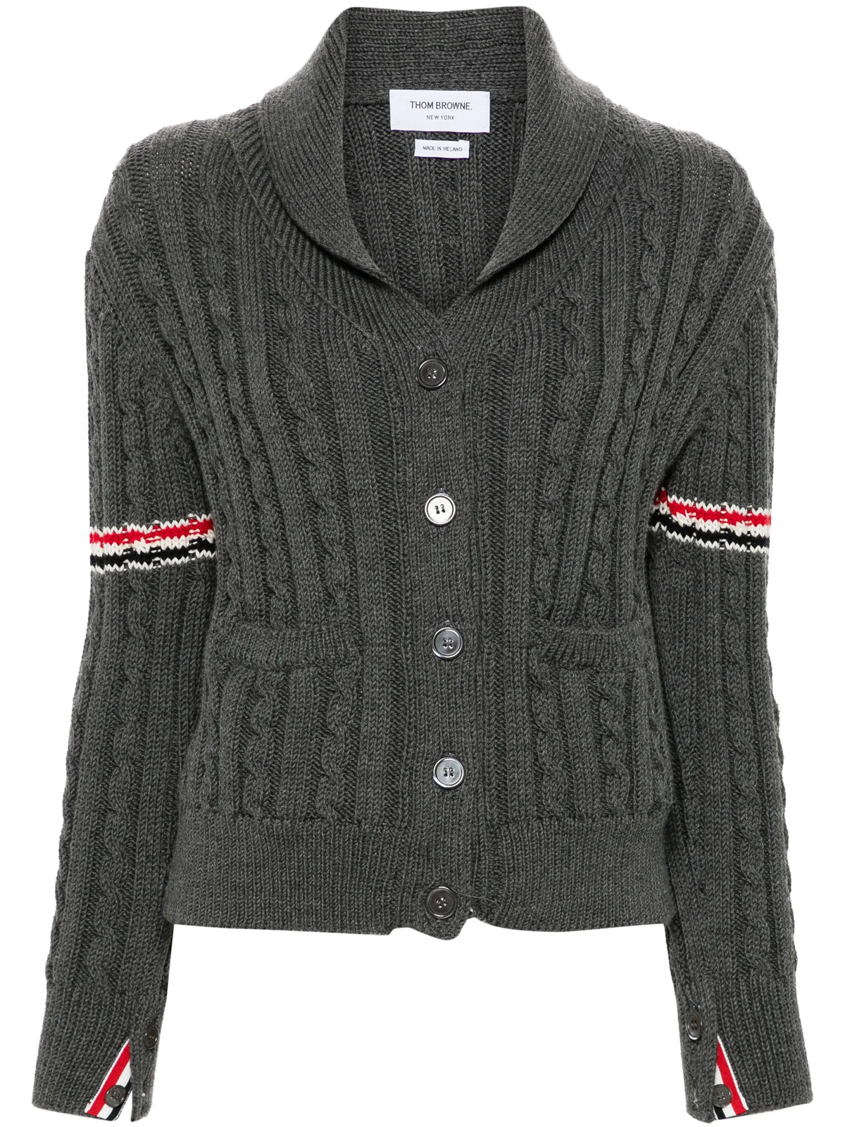merino wool armband cardigan