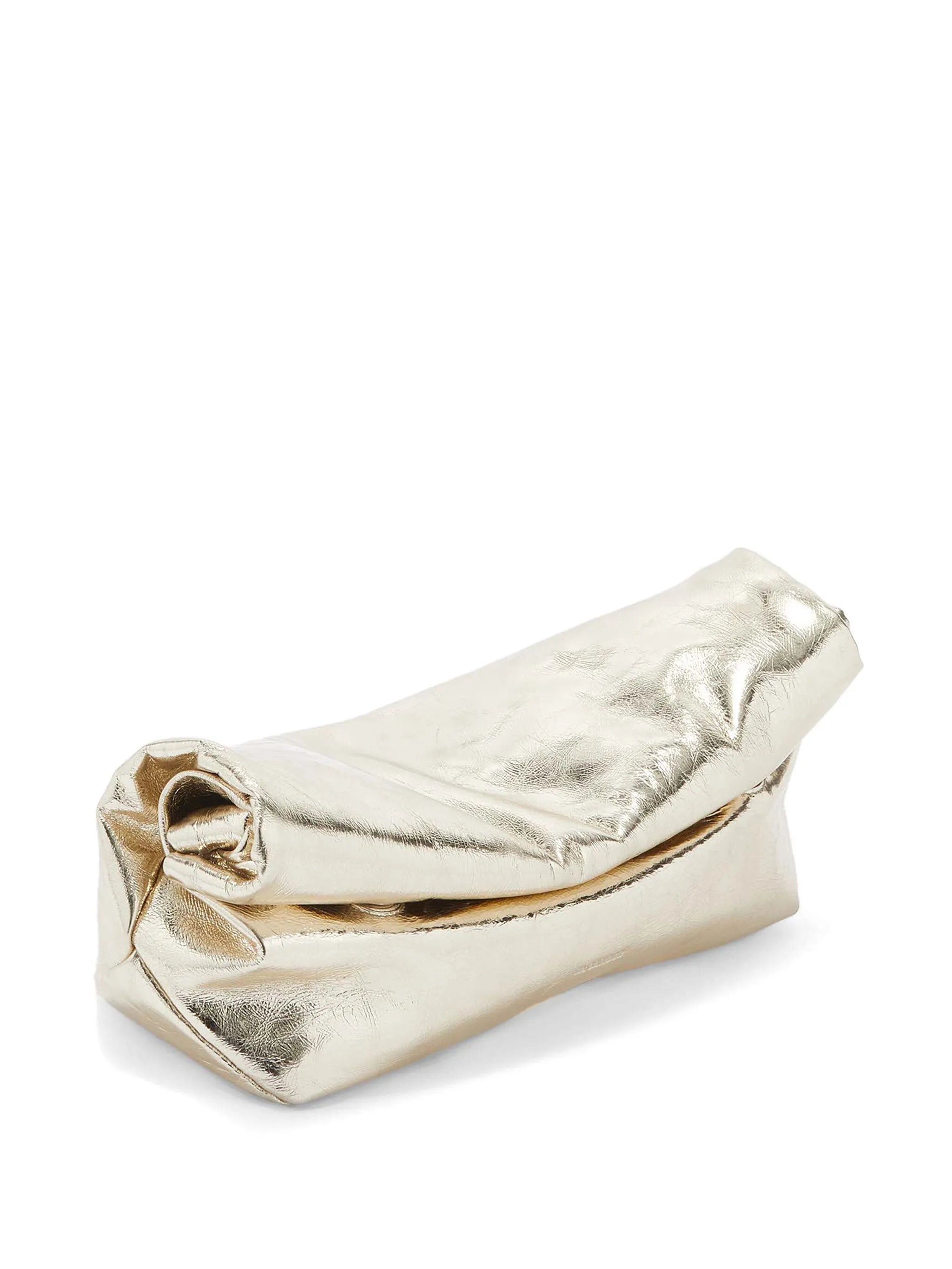 small Rollup leather shoulder bag