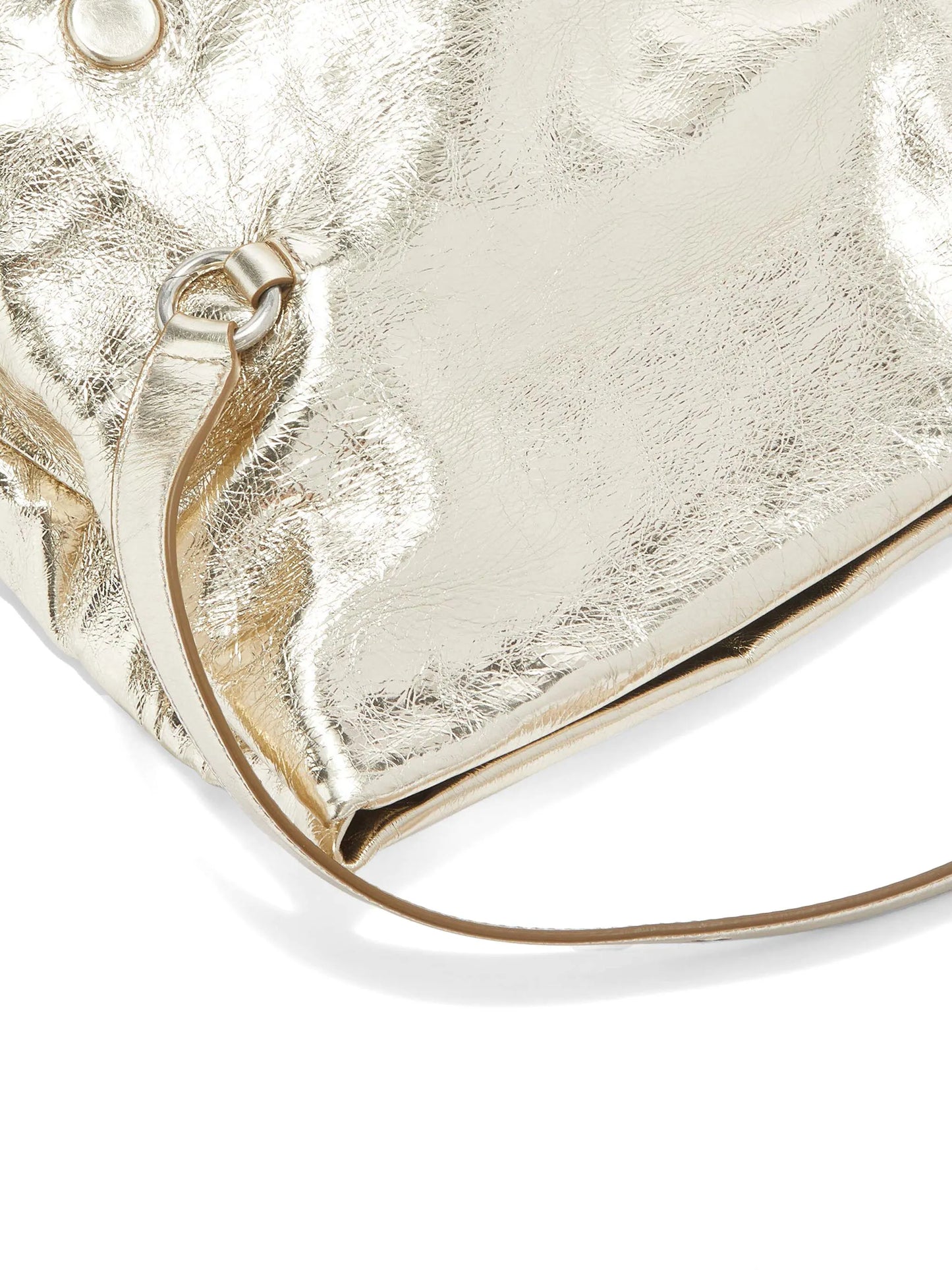 small Rollup leather shoulder bag
