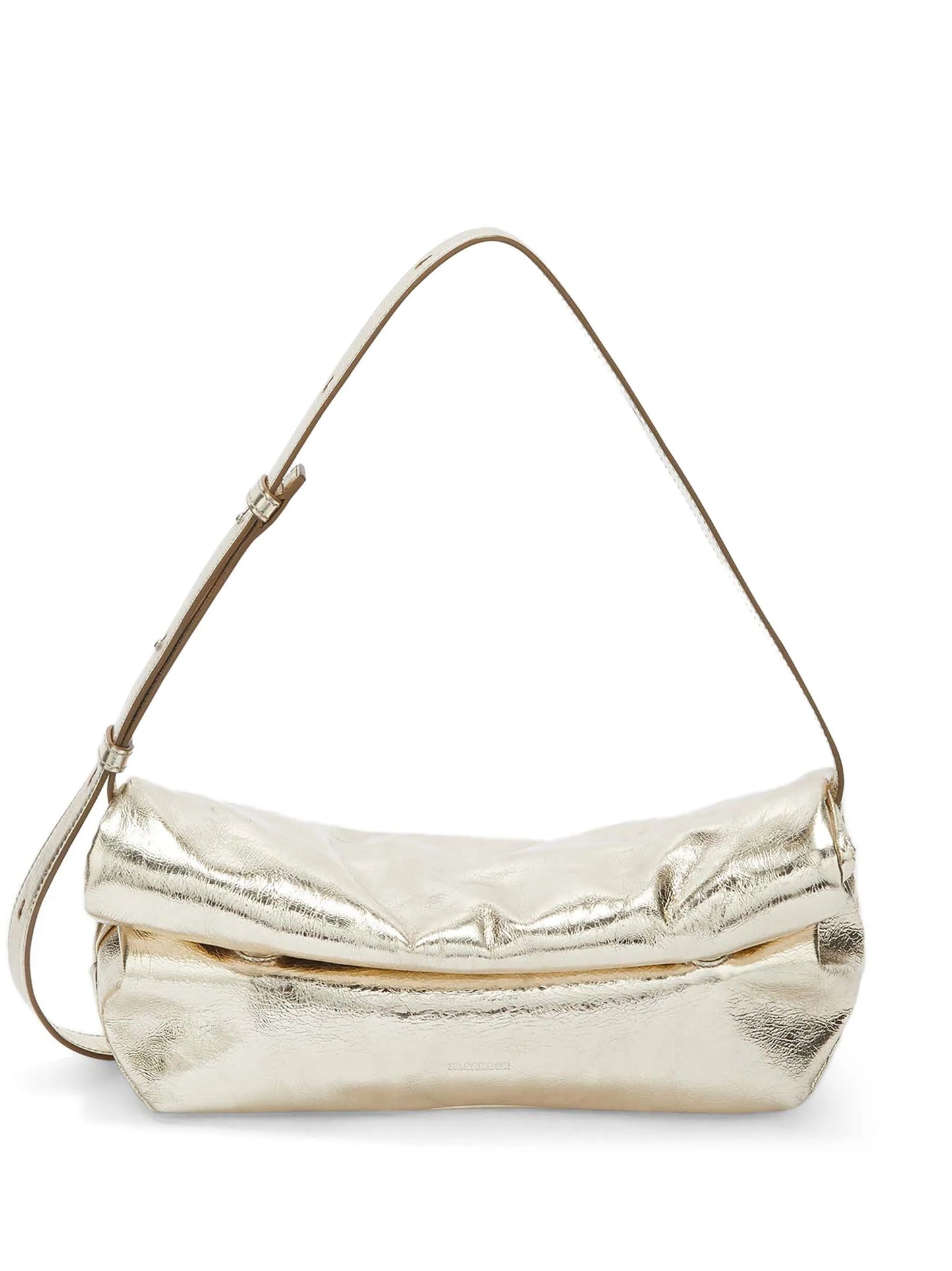 small Rollup leather shoulder bag