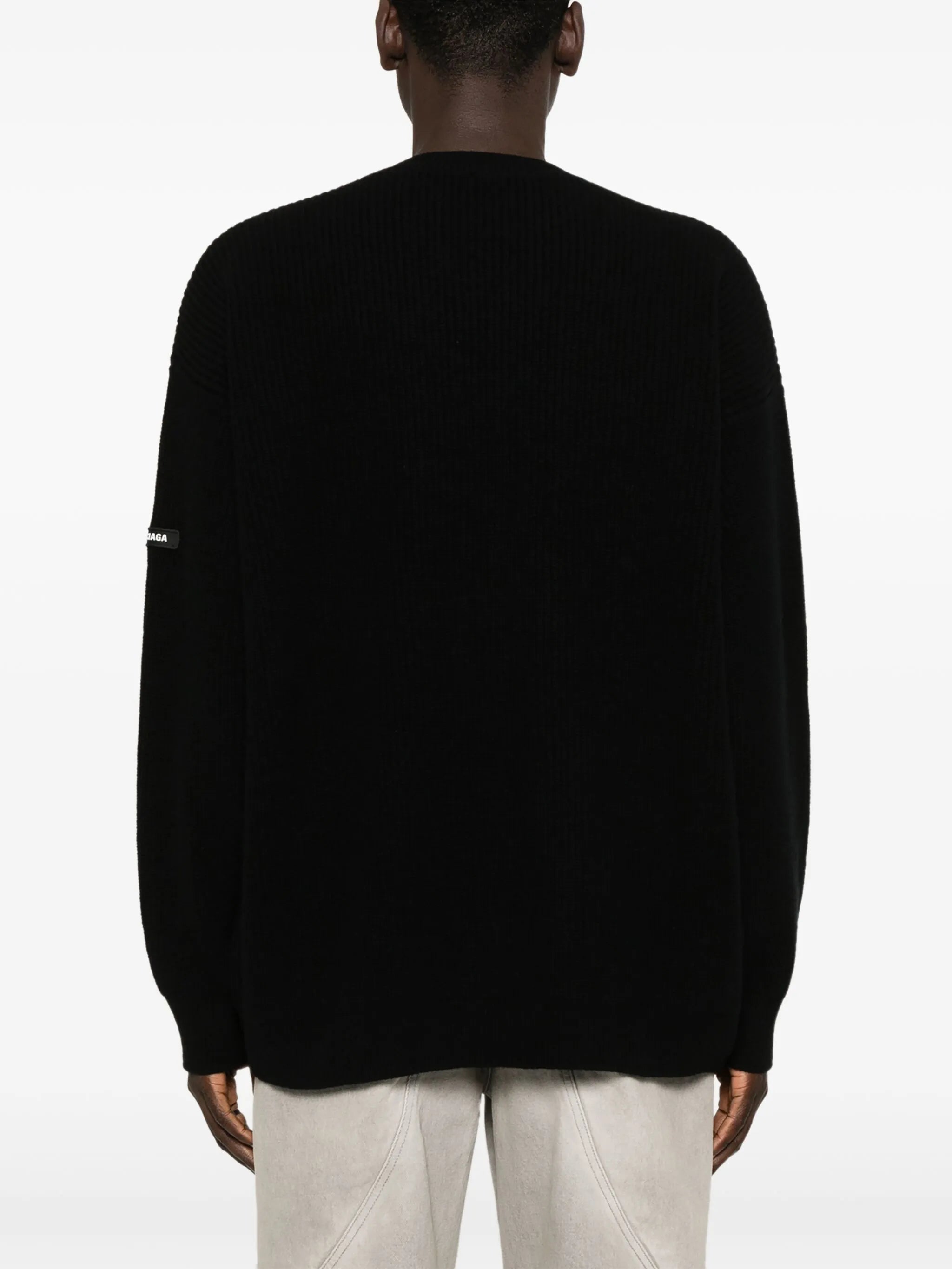 rubberised-logo sweater