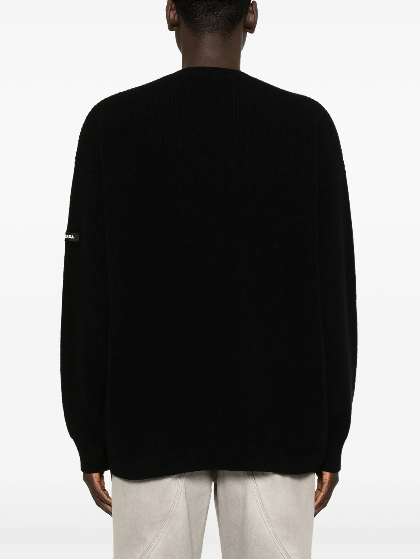 rubberised-logo sweater