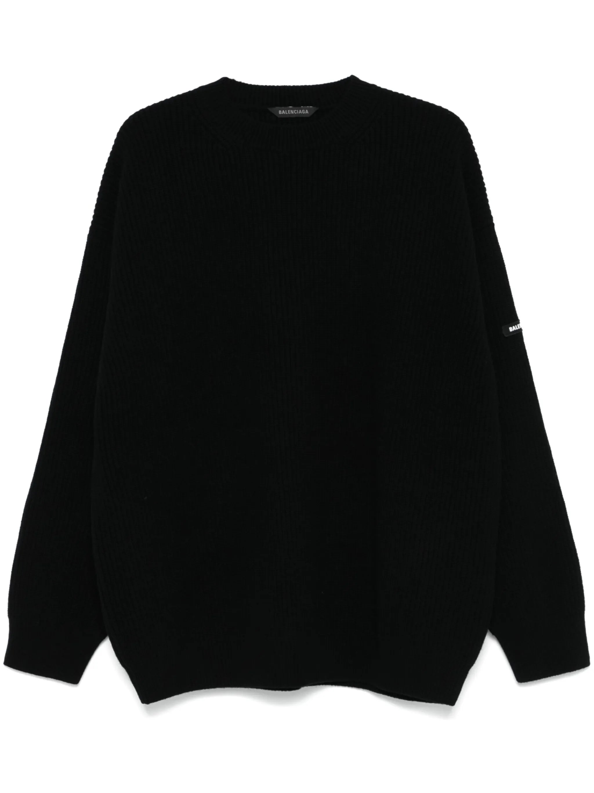 rubberised-logo sweater