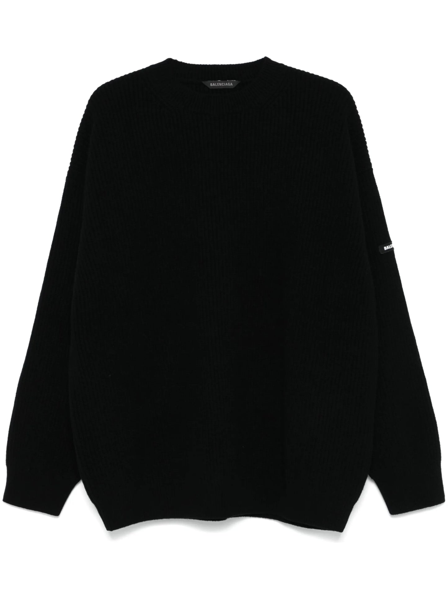 rubberised-logo sweater