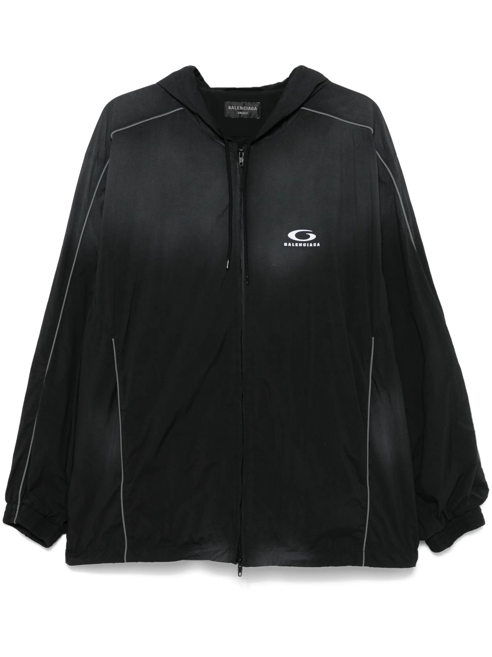 faded-effect jacket