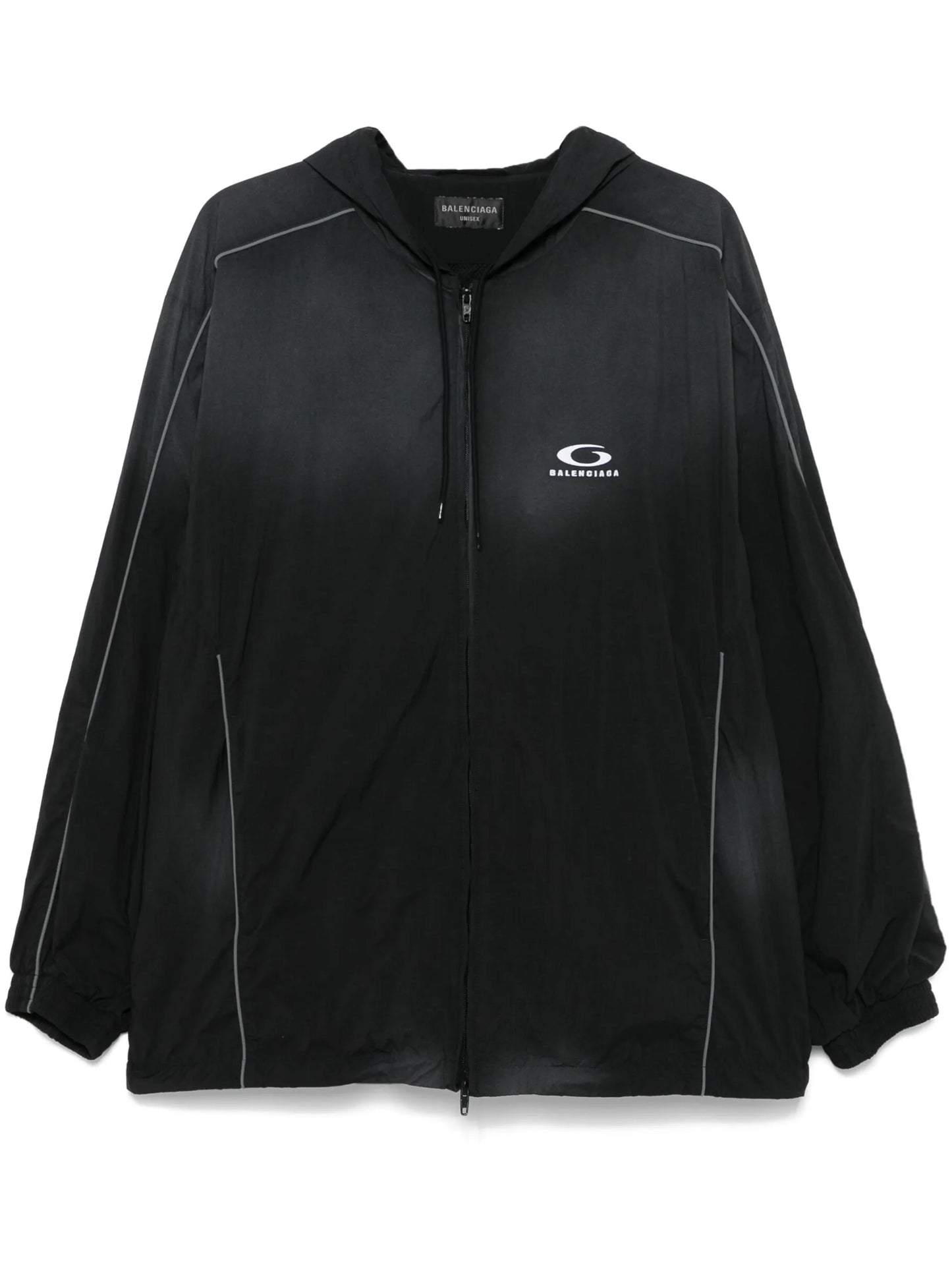 faded-effect jacket