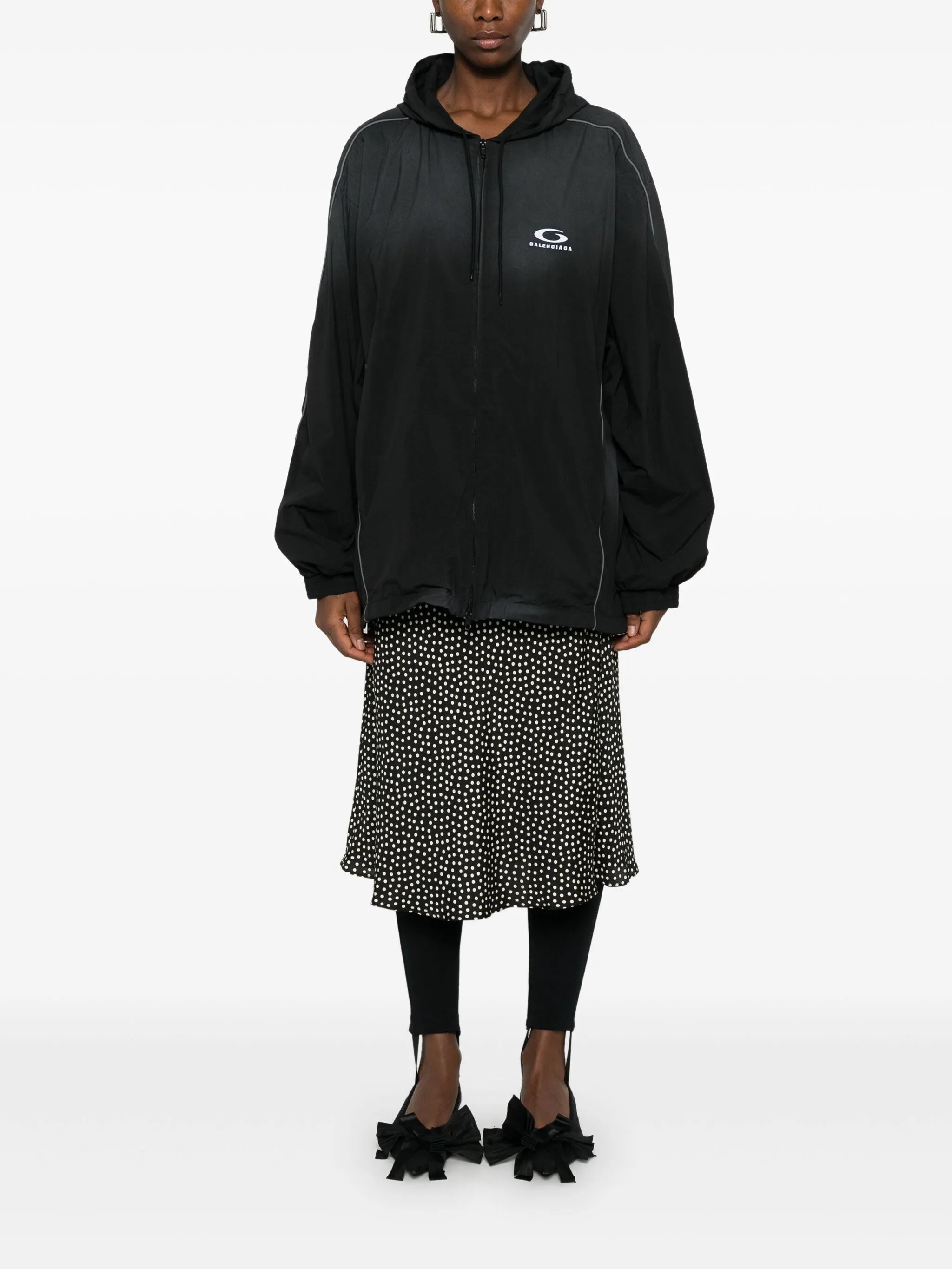 faded-effect jacket