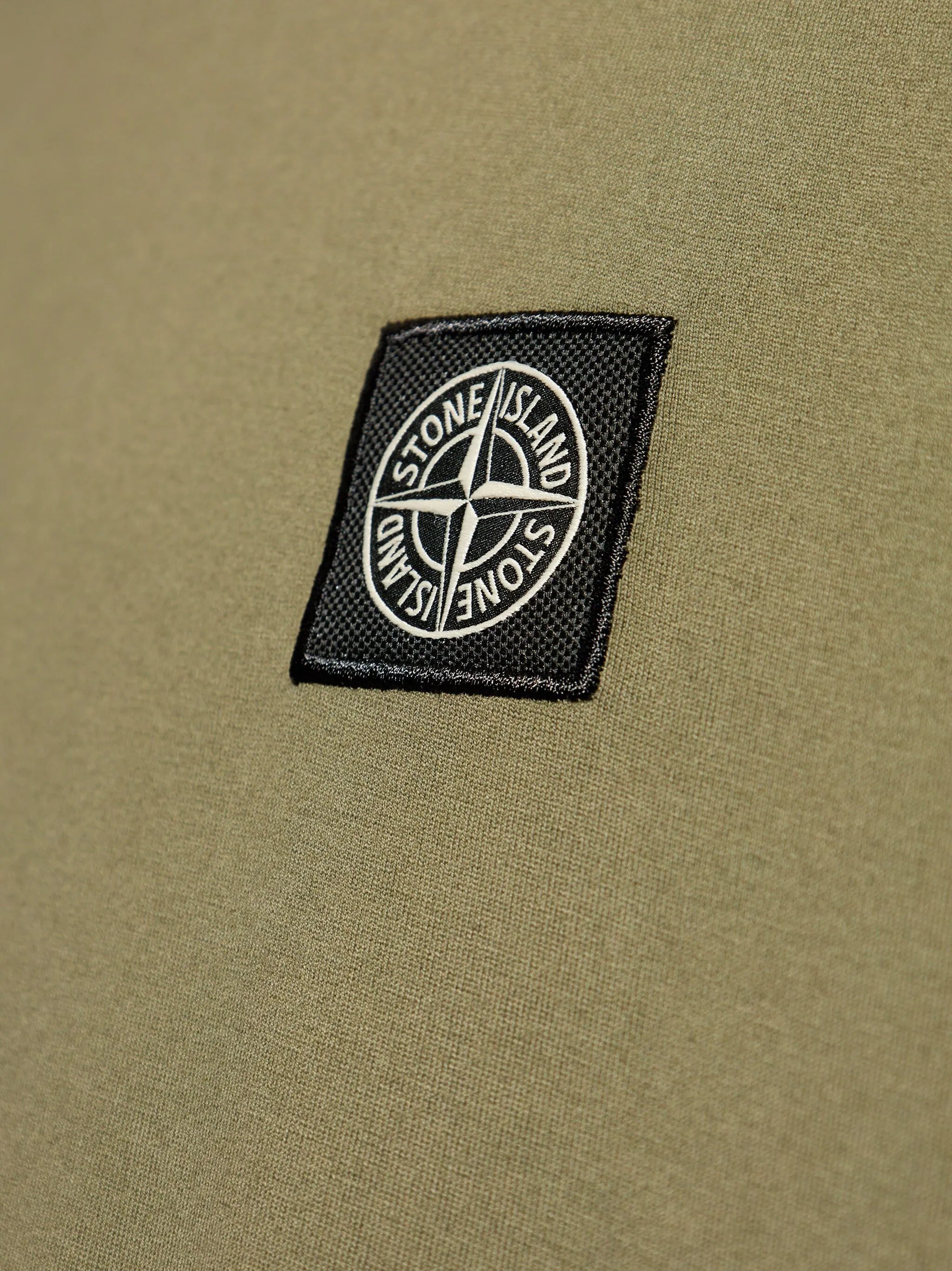 Compass-appliqué cotton T-shirt