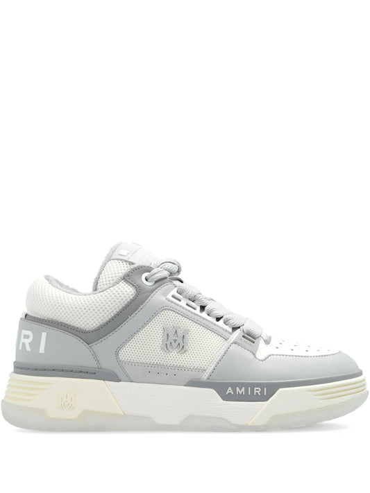 MA-1 panelled leather sneakers