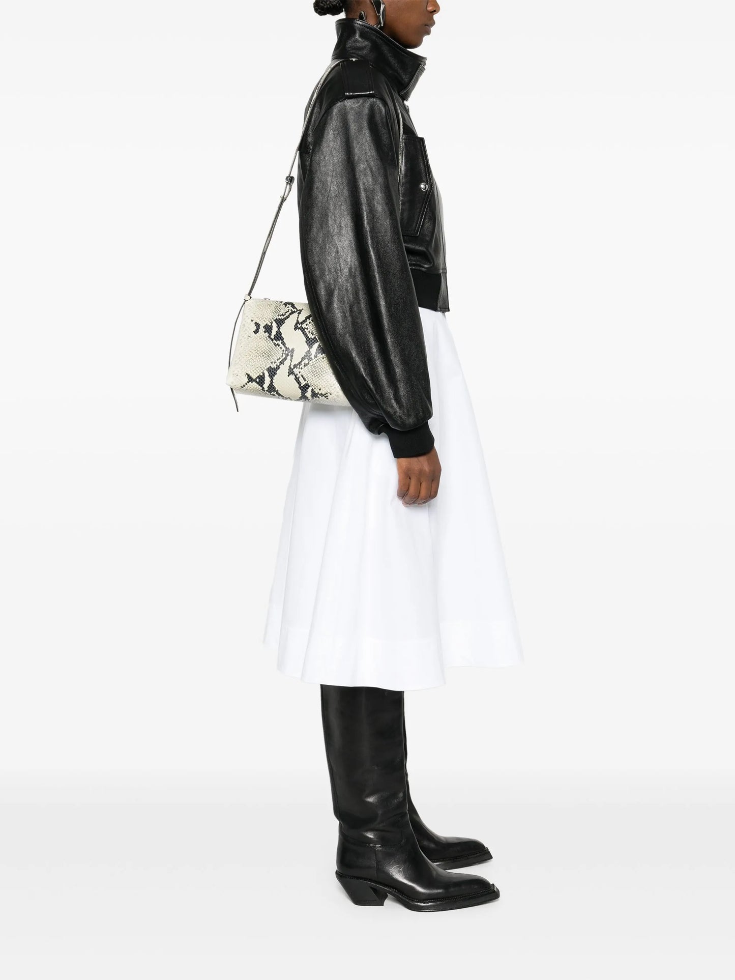 Lina leather cross body bag