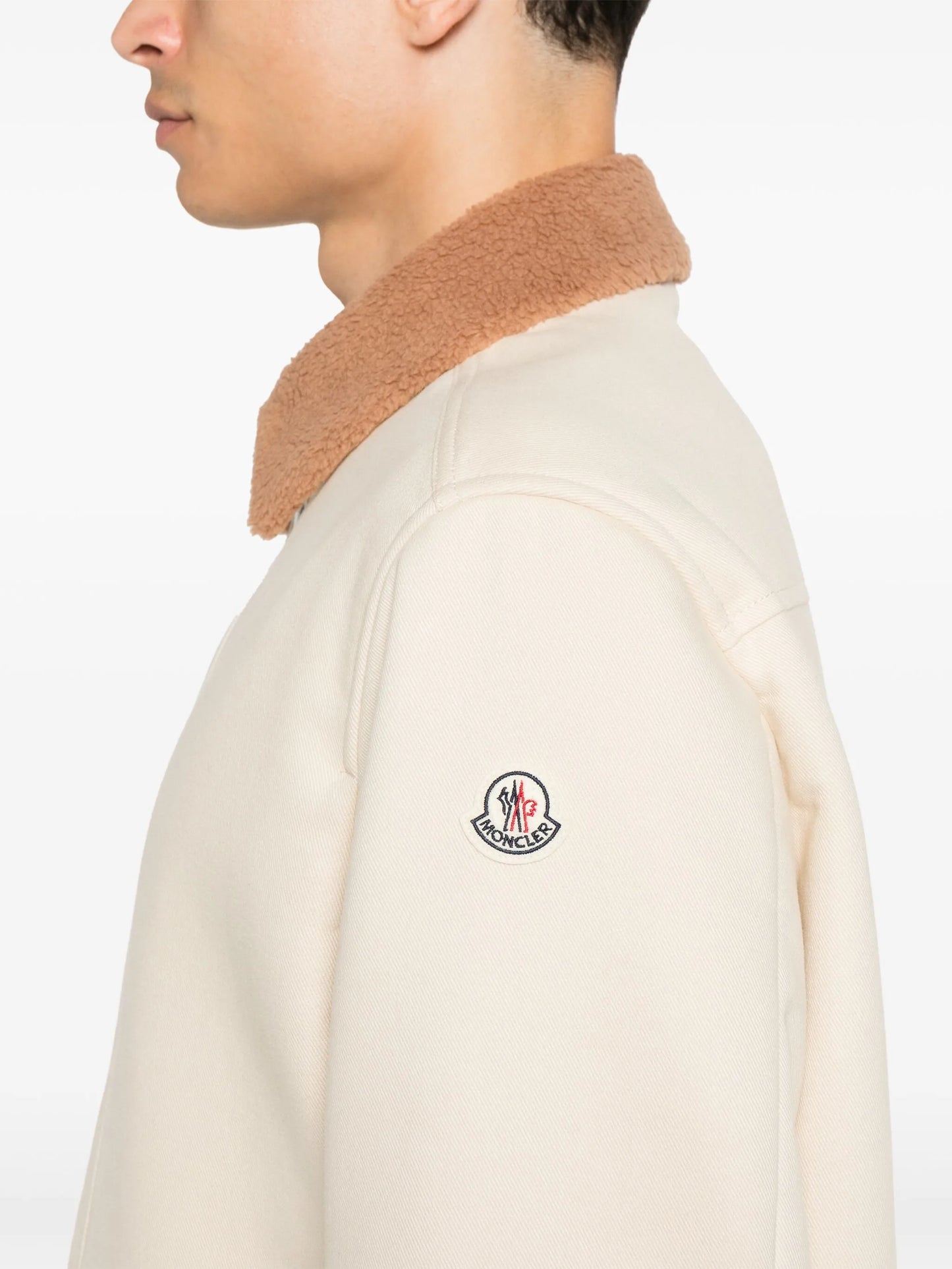 twill shirt jacket