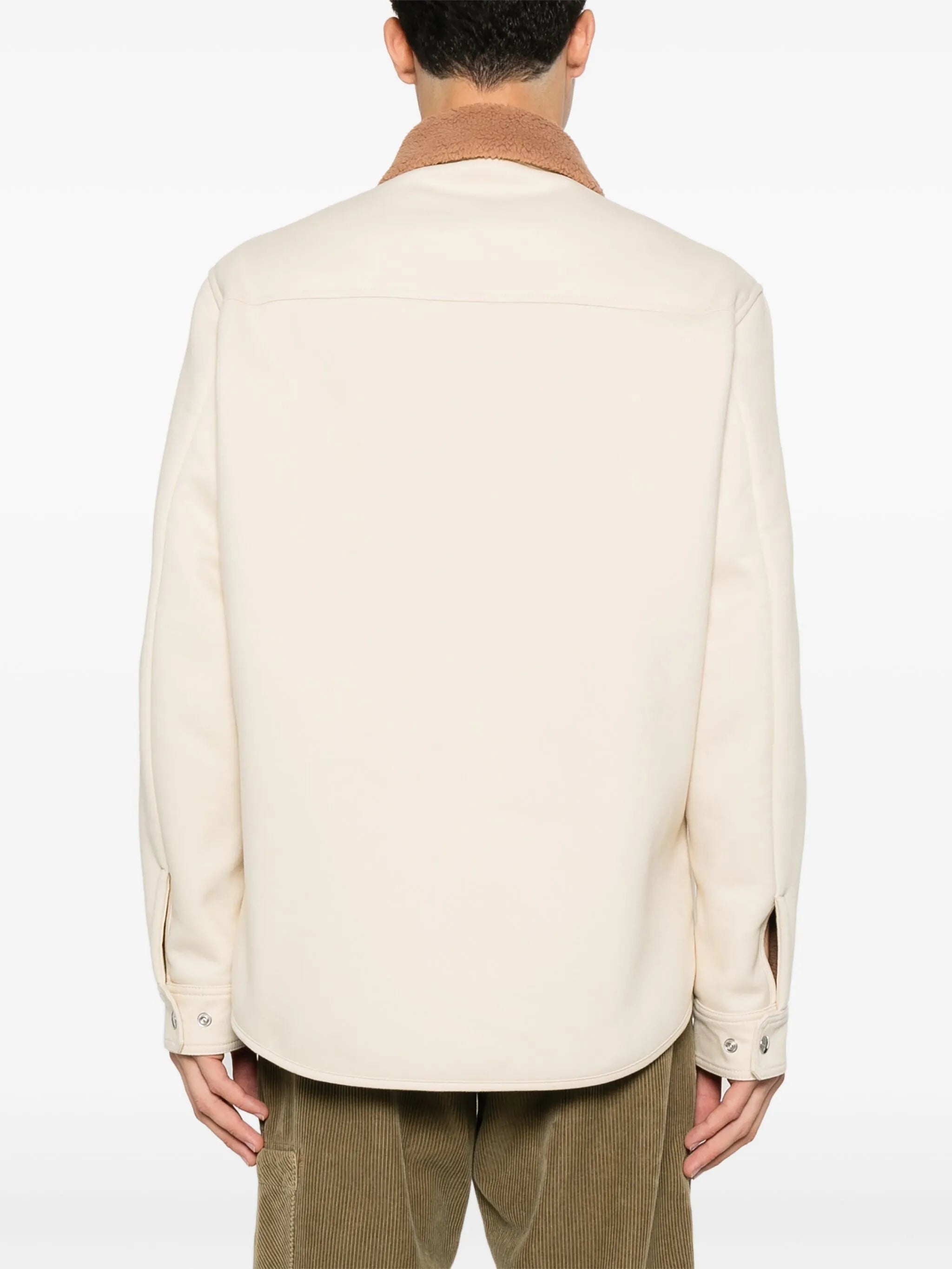 twill shirt jacket