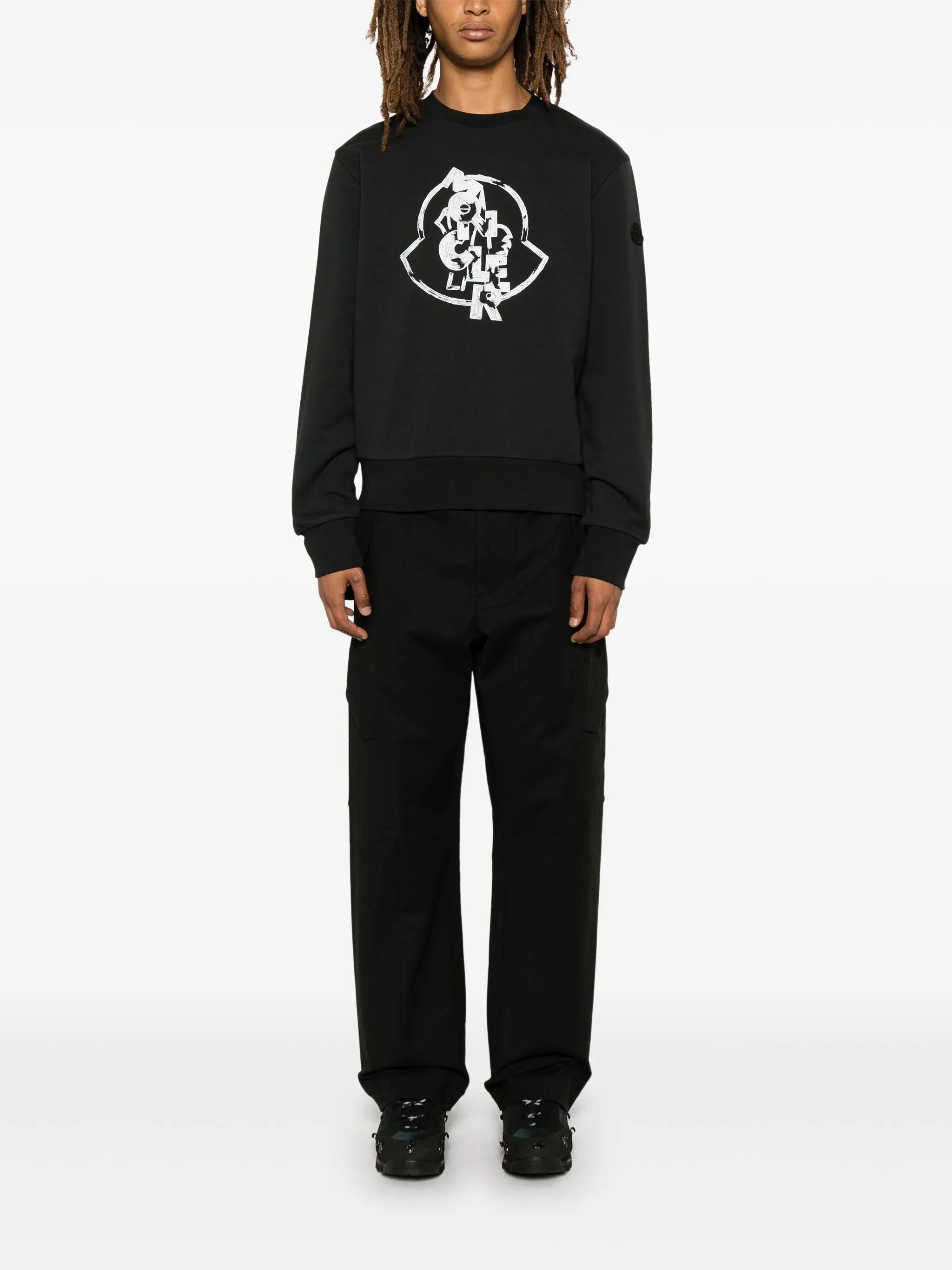 logo-print sweatshirt