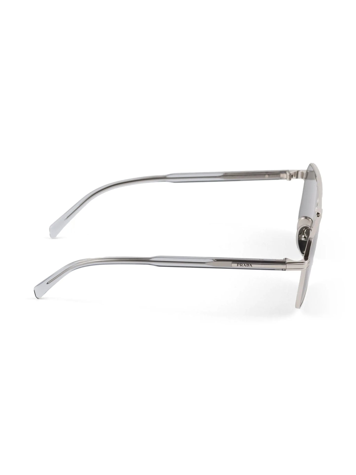 double bridge rectangle-frame sunglasses