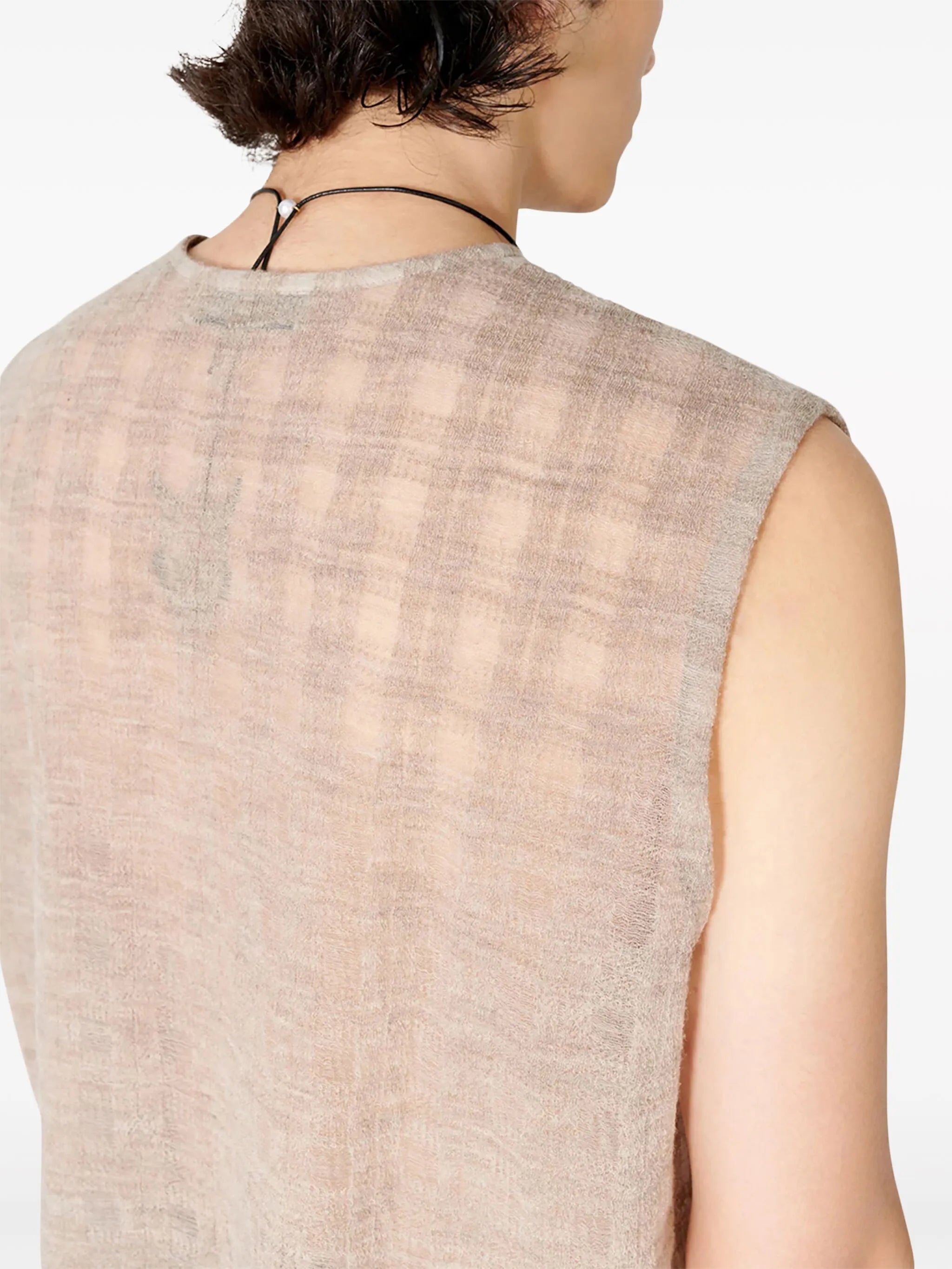 Double Lock checked vest