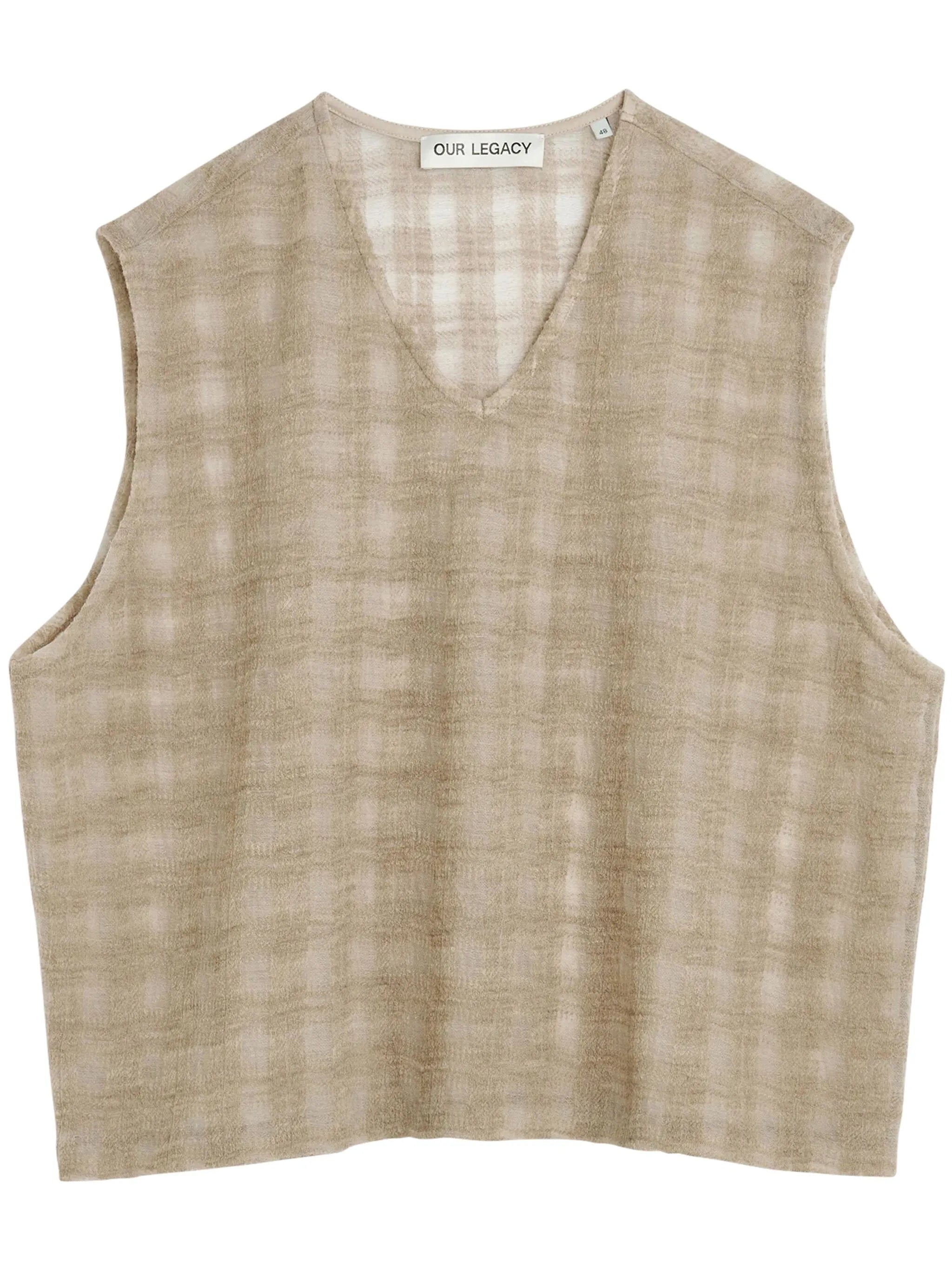 Double Lock checked vest