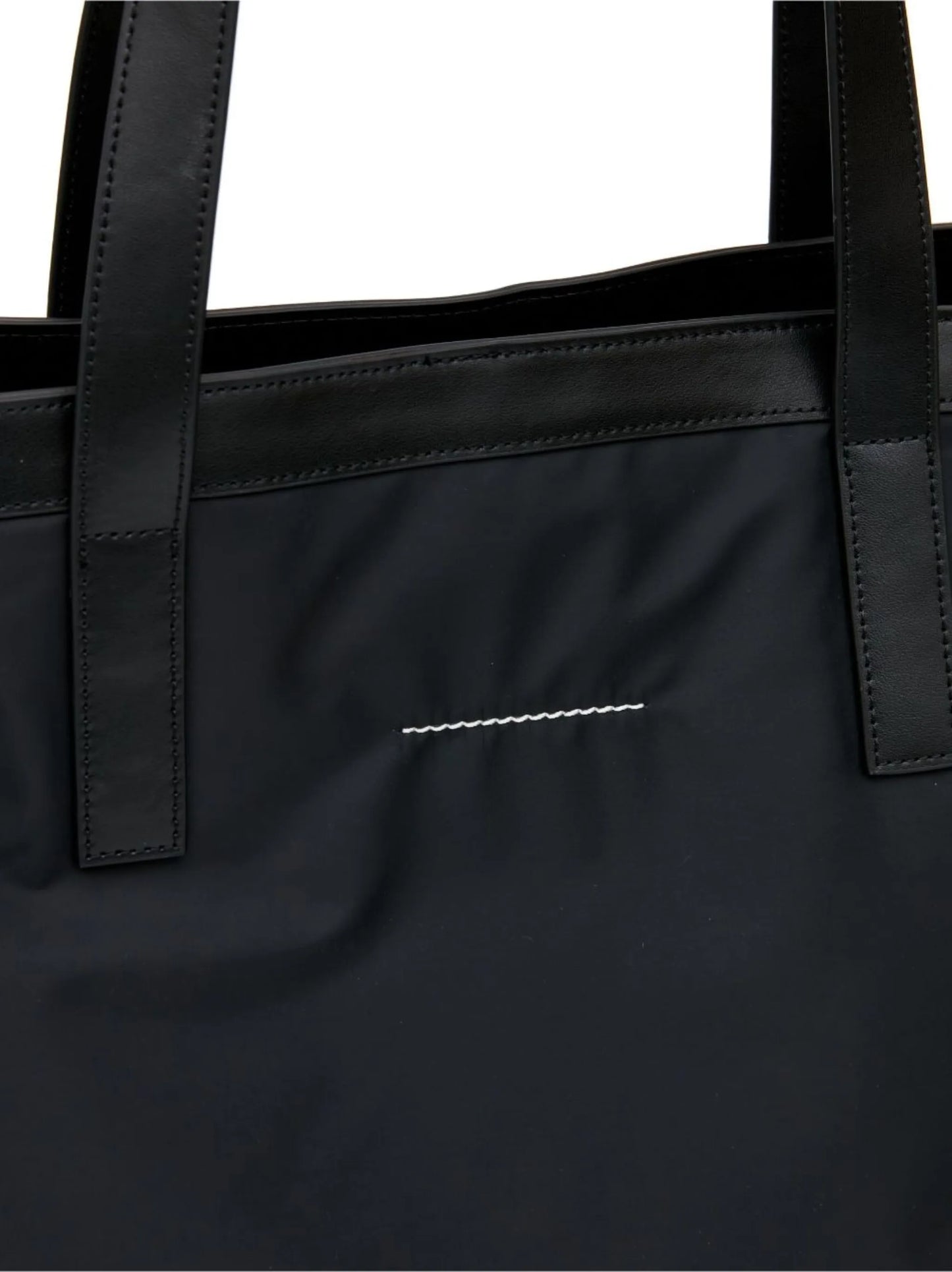 Anatomic logo-appliqué tote bag