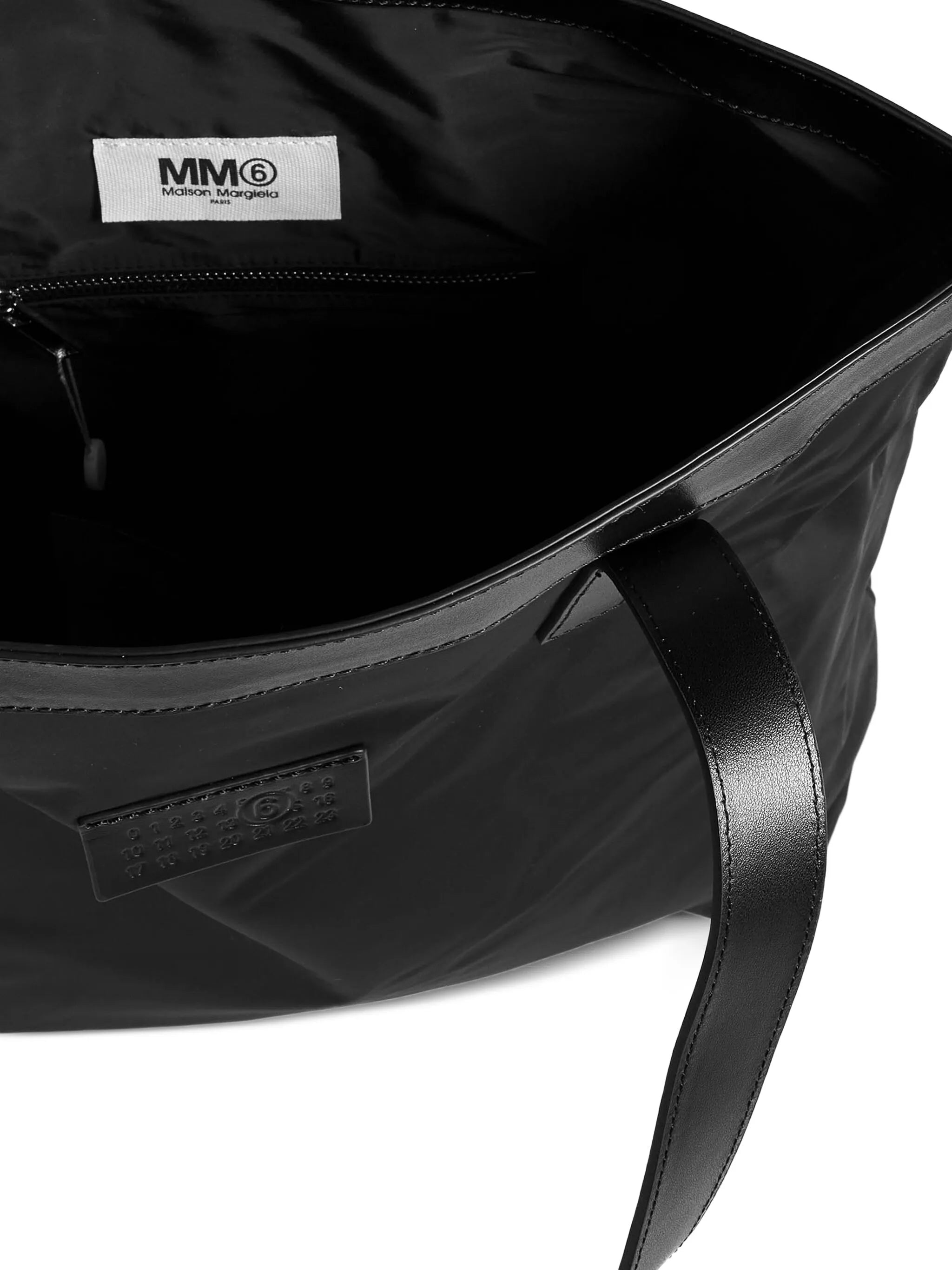 Anatomic logo-appliqué tote bag