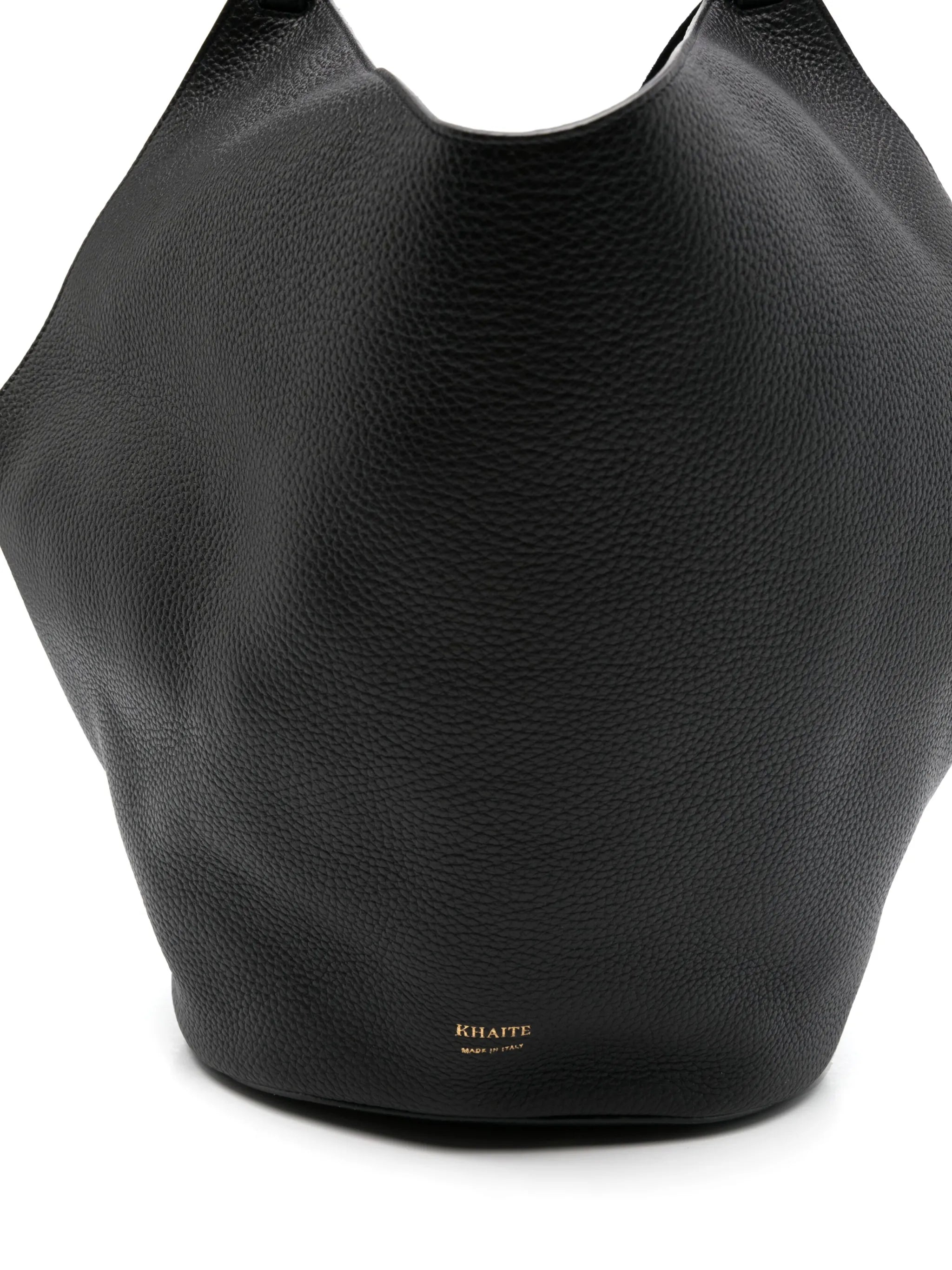 medium Lotus leather tote bag