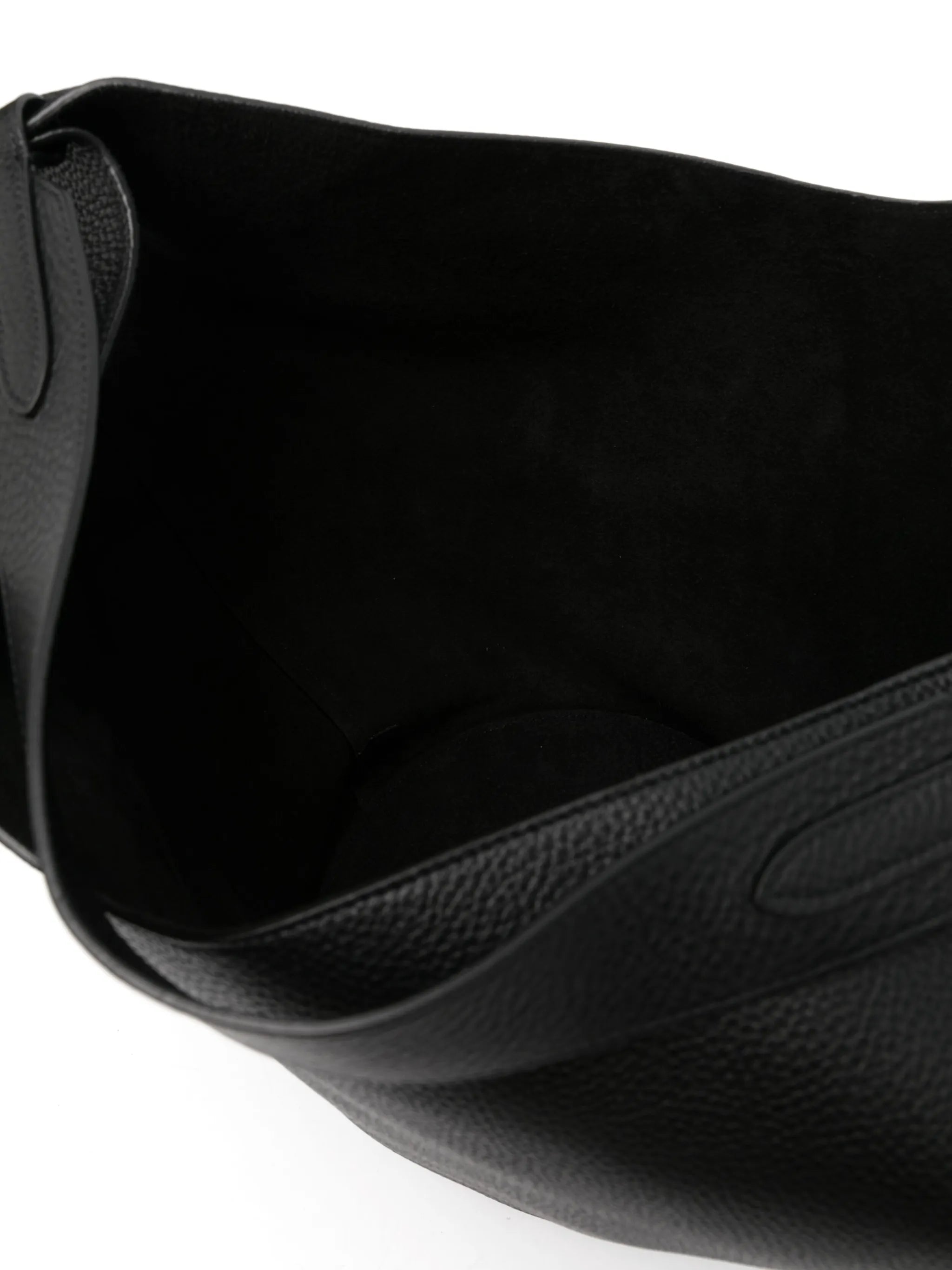 medium Lotus leather tote bag