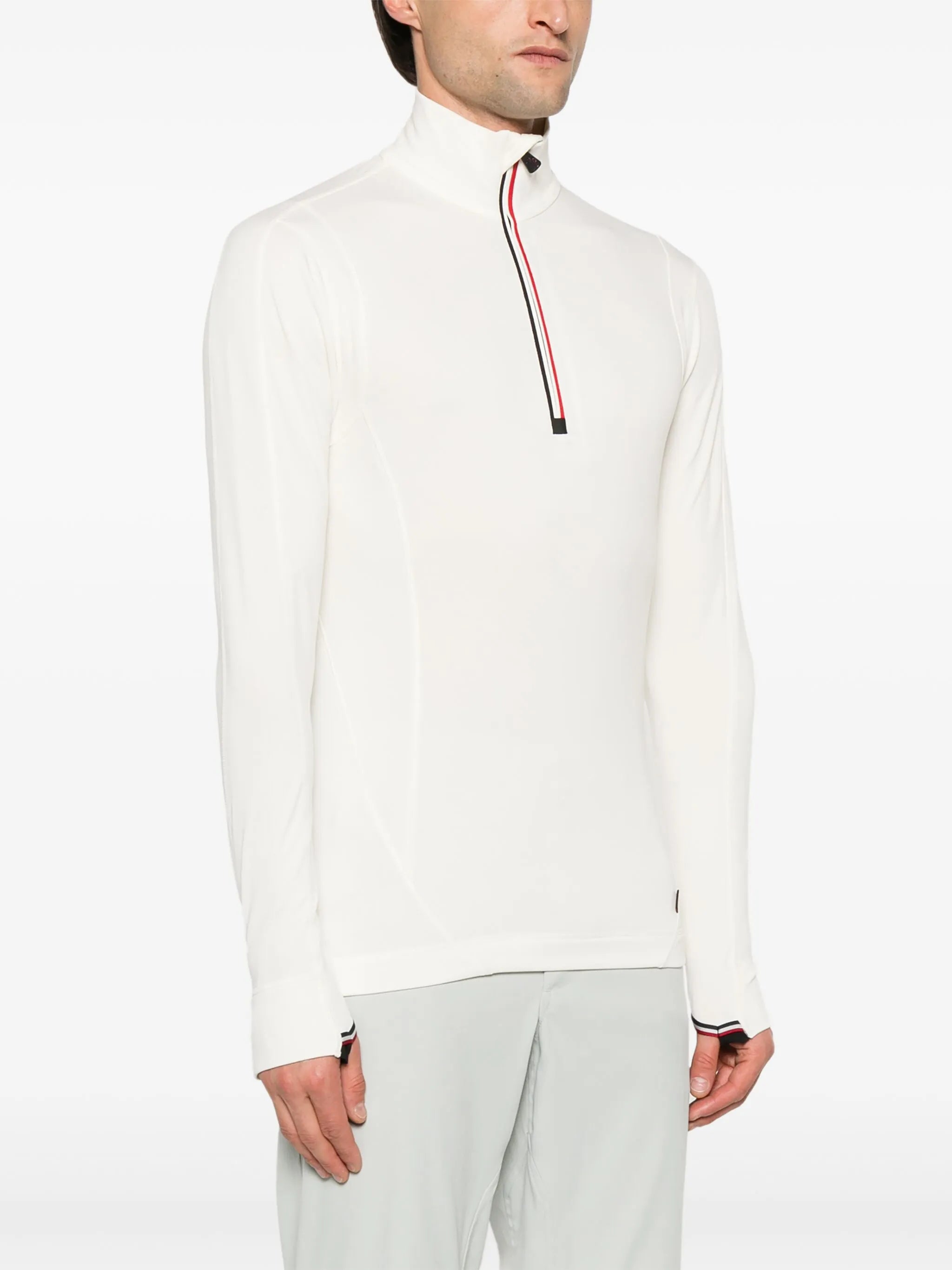 short-zip performance top