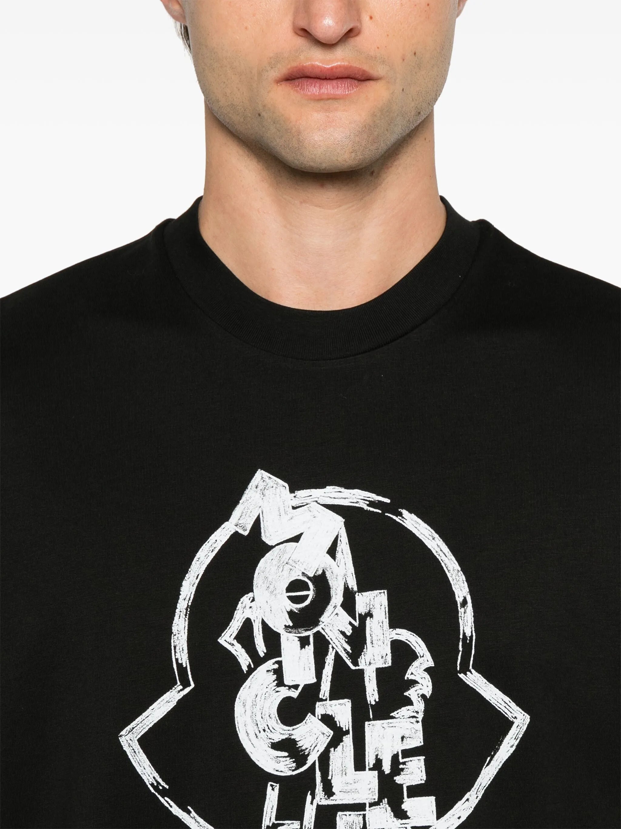 logo-print T-shirt