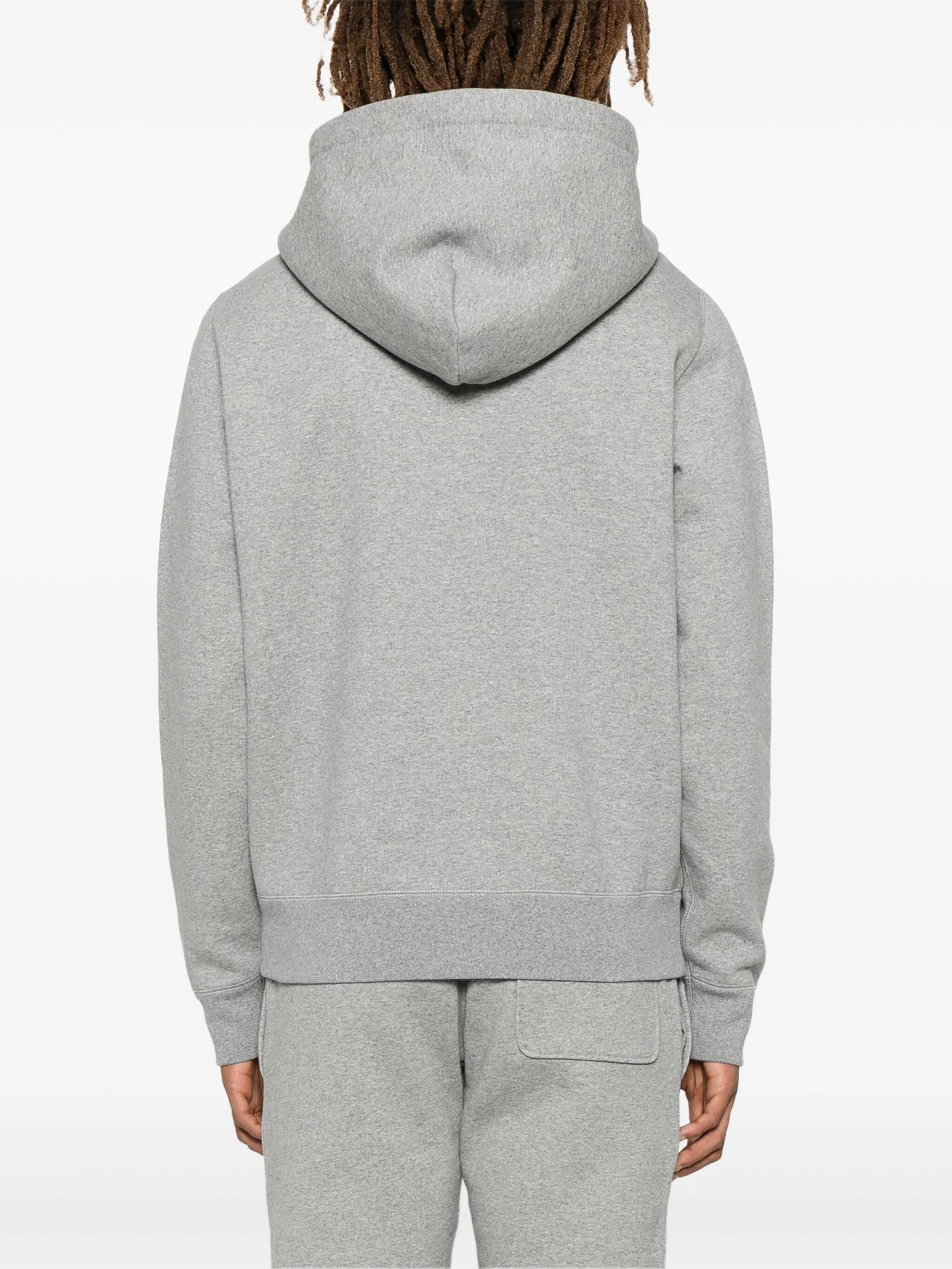 logo-patch hoodie